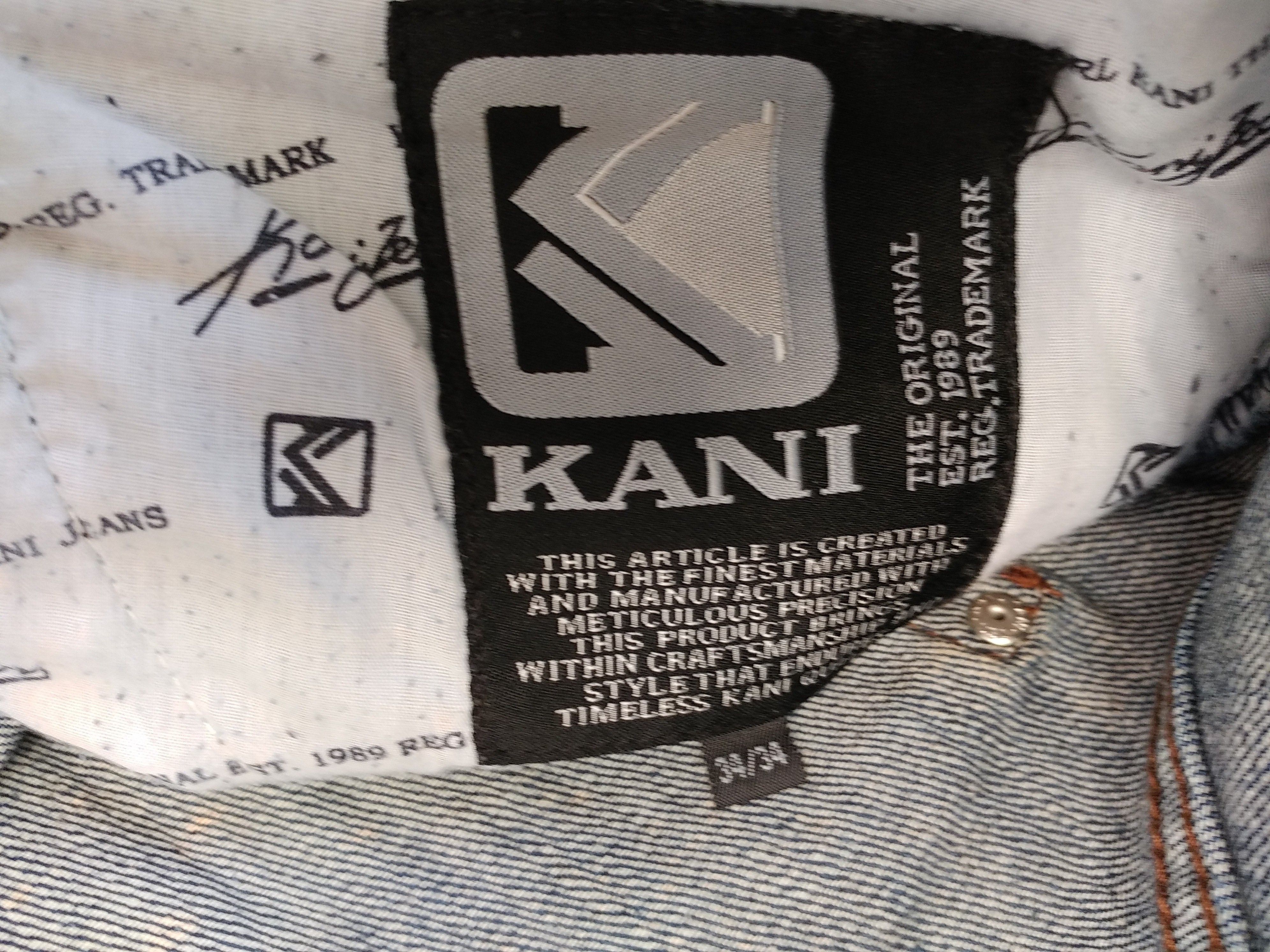Karl Kani KARL KANI jeans, baggy, vintage Kani jeans, 90s hip hop W 34 Size US 34 / EU 50 - 15 Thumbnail