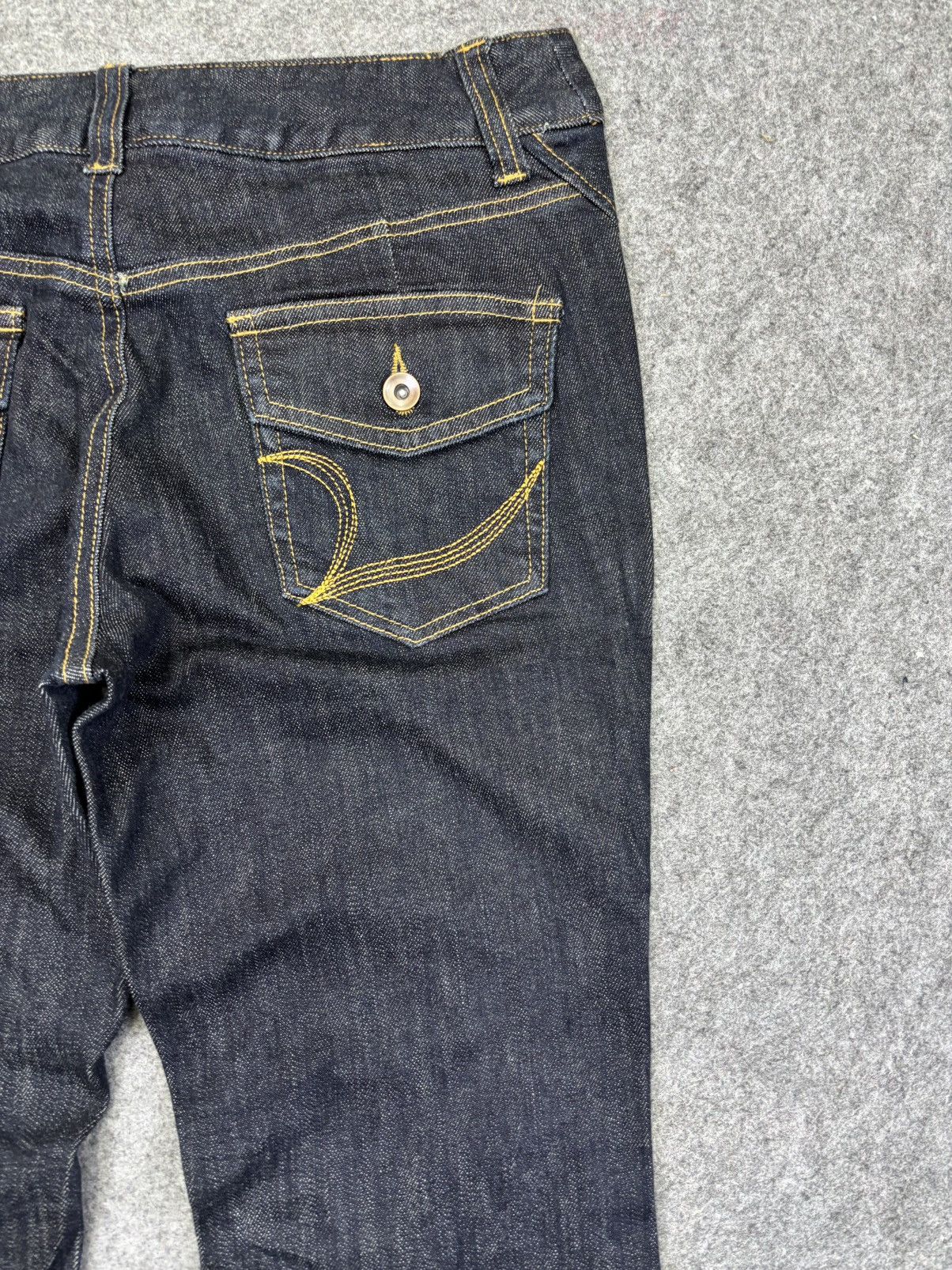 Japanese Brand Flare💥Edelweiss Flare Denim F861 Size 32" / US 10 / IT 46 - 9 Thumbnail