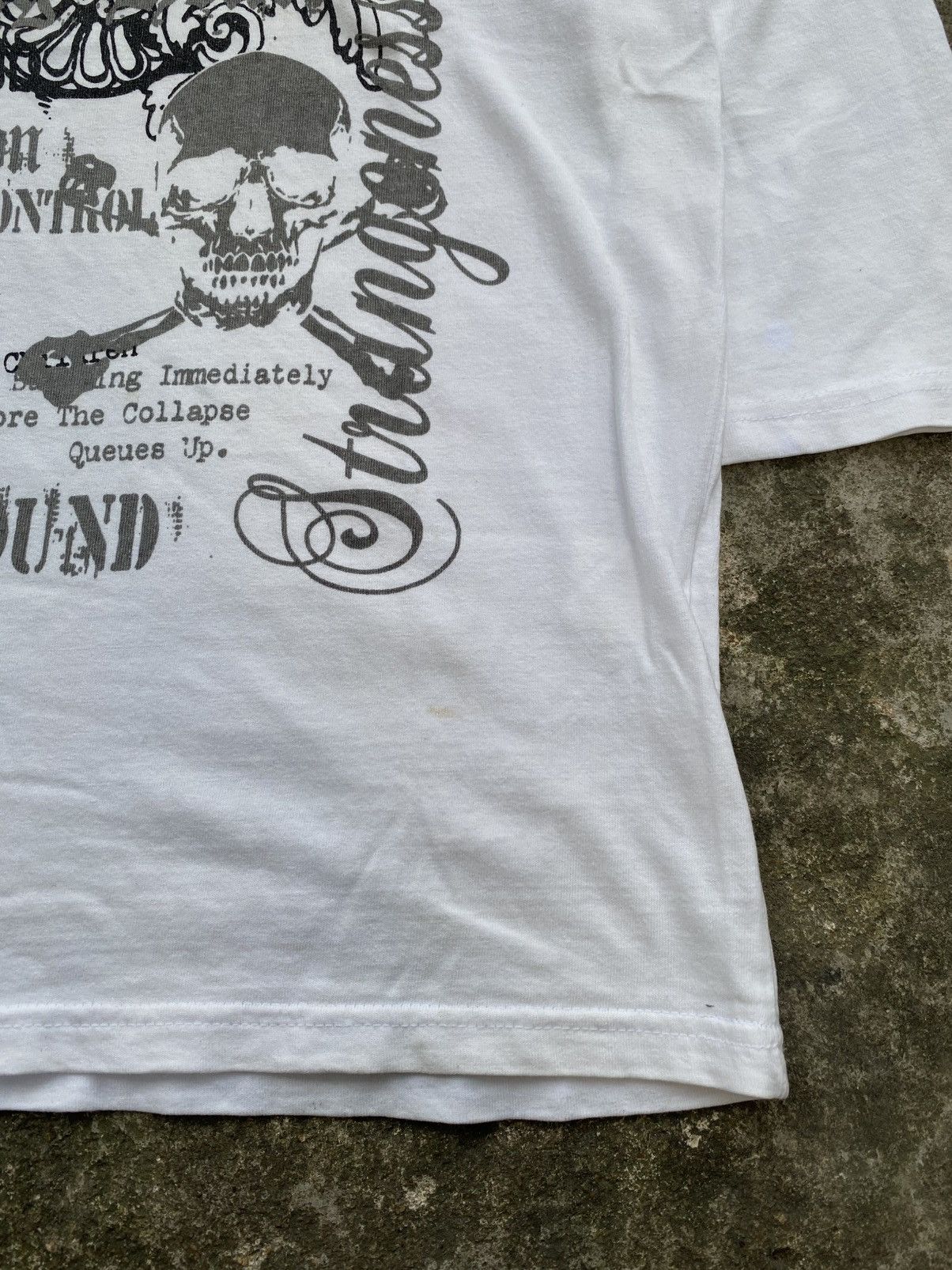 Japanese Brand BEAUMERE UNDERGROUND POEM SKULL RAGLAN SHIRT Size US M / EU 48-50 / 2 - 5 Thumbnail