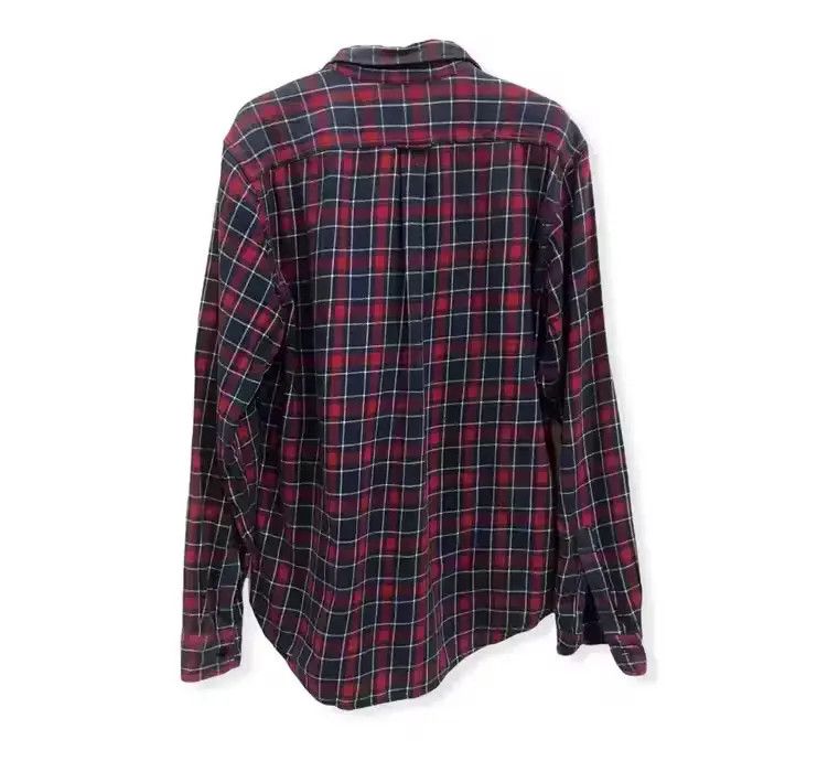Japanese Brand Back Number Flannel Shirt