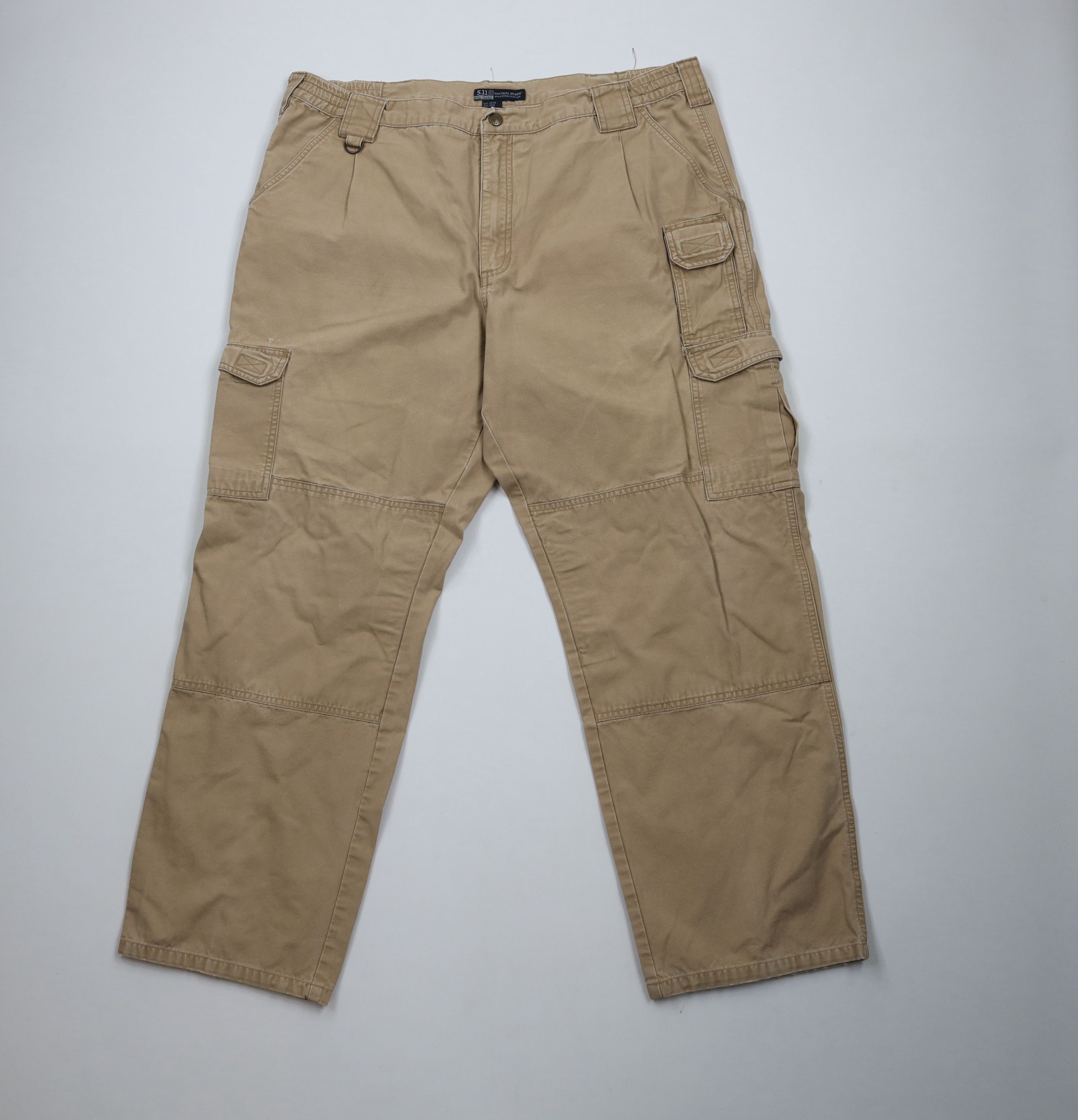 Vintage 5.11 Tactical Series Double Knee Cotton Canvas Cargo Pants Size US 40 / EU 56 - 1 Thumbnail