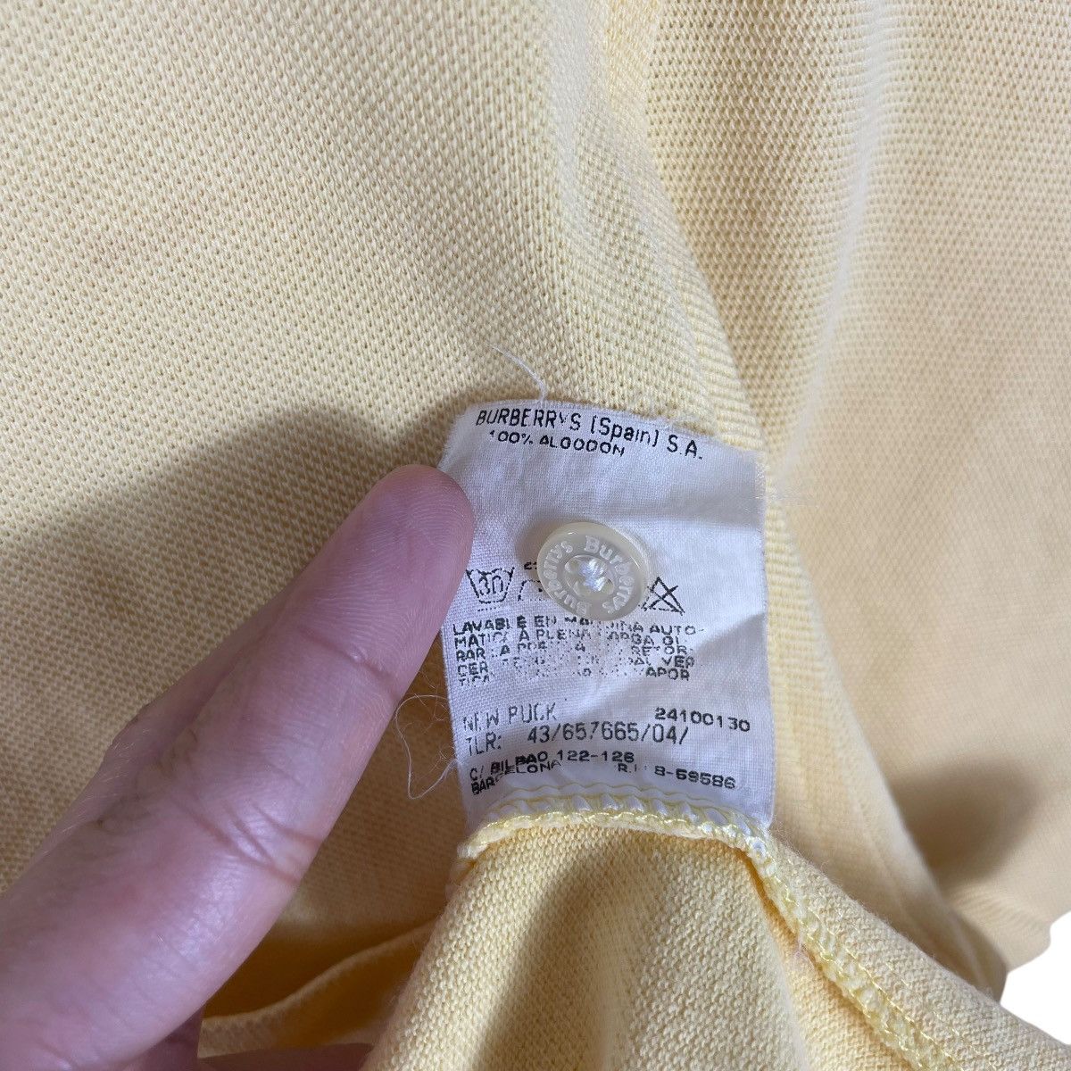 Burberry × Vintage Vintage Burberrys Golf Club Polo Tee Shirt Size US M / EU 48-50 / 2 - 6 Thumbnail