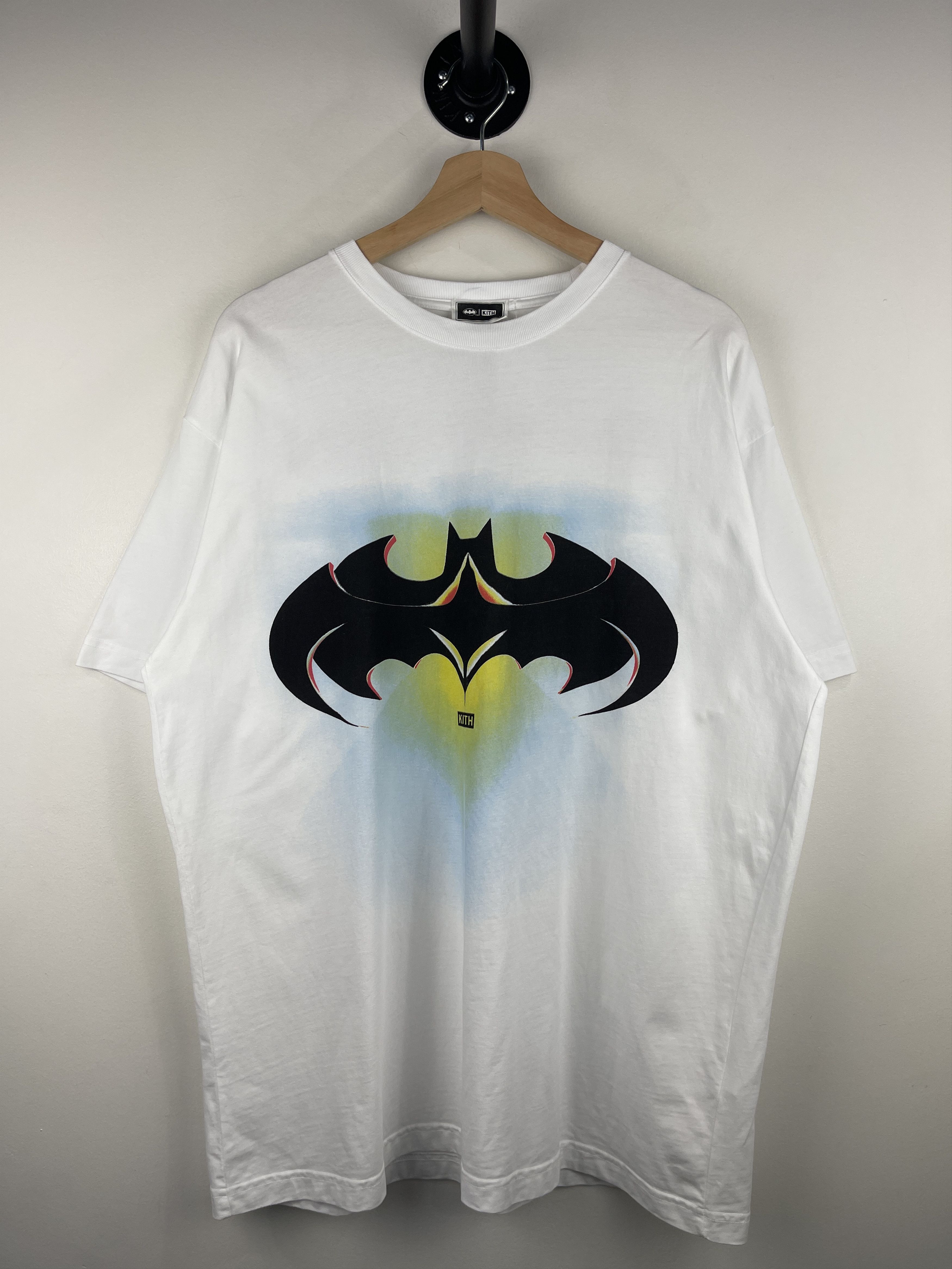 Kith Kith Batman And Robin Logo White Tee Size US L / EU 52-54 / 3 - 1 Thumbnail