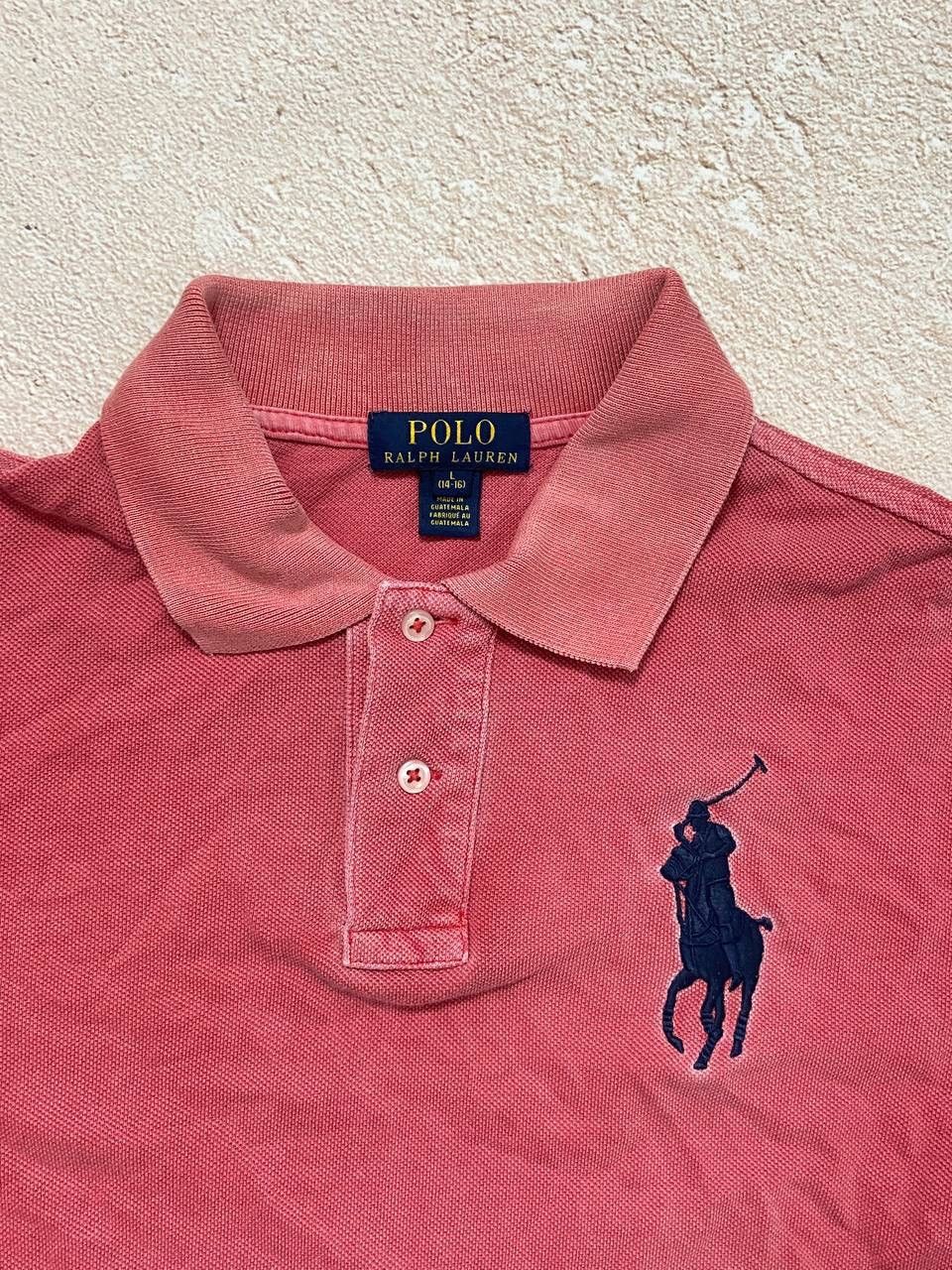 Japanese Brand × Polo Ralph Lauren Polo Ralph Lauren distressed faded rugby polo Size US S / EU 44-46 / 1 - 4 Thumbnail