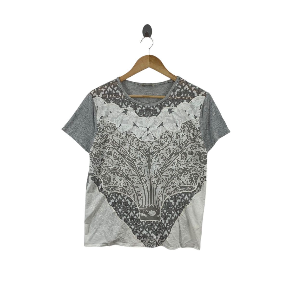 Zara ZARA BASIC COLLECTION Floral Painting Artwork AOP Tee Shirt Size M / US 6-8 / IT 42-44 - 1 Thumbnail
