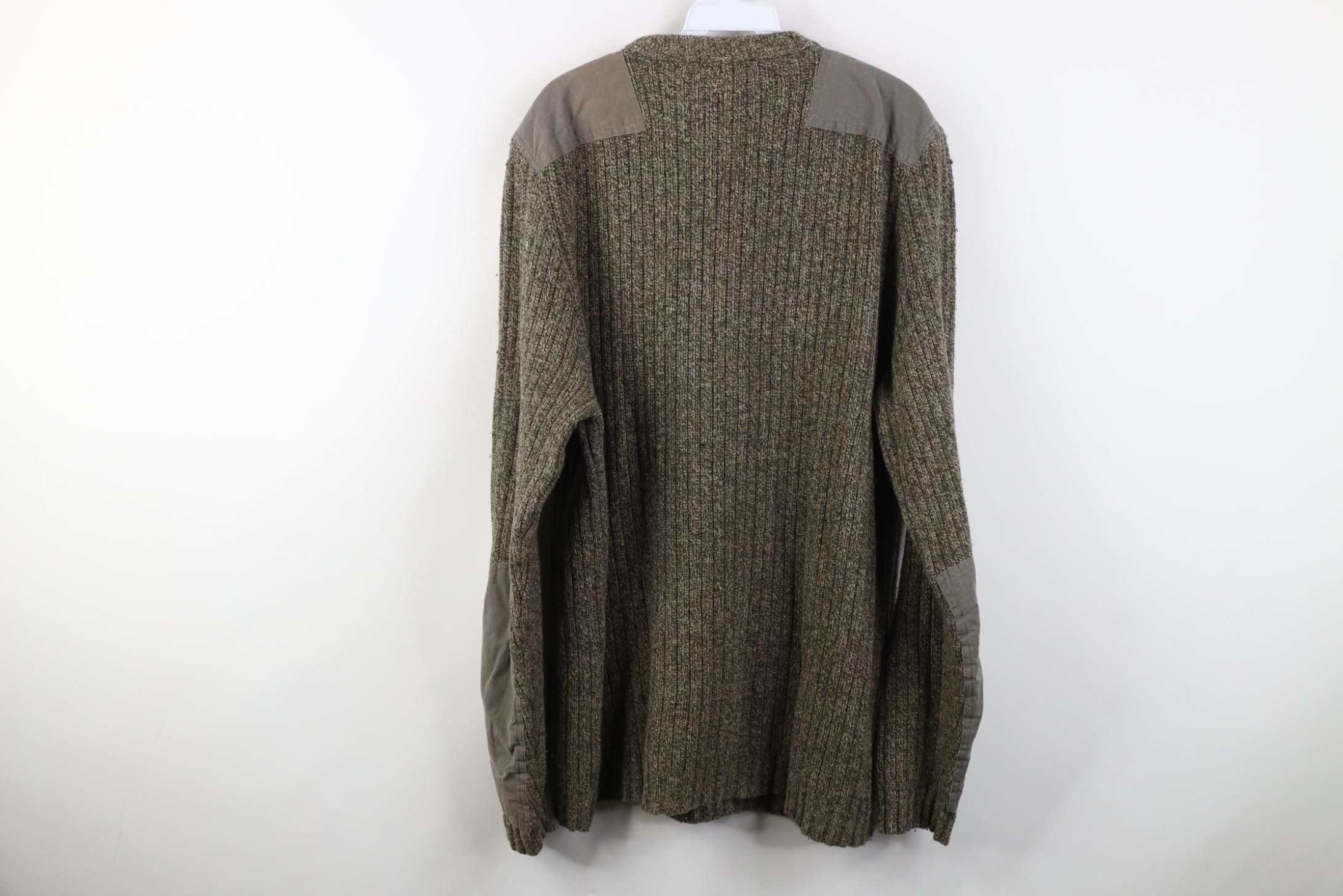 Eddie Bauer Vintage Eddie Bauer Blend Ribbed Knit Commando Sweater Brown Size US XL / EU 56 / 4 - 10 Thumbnail
