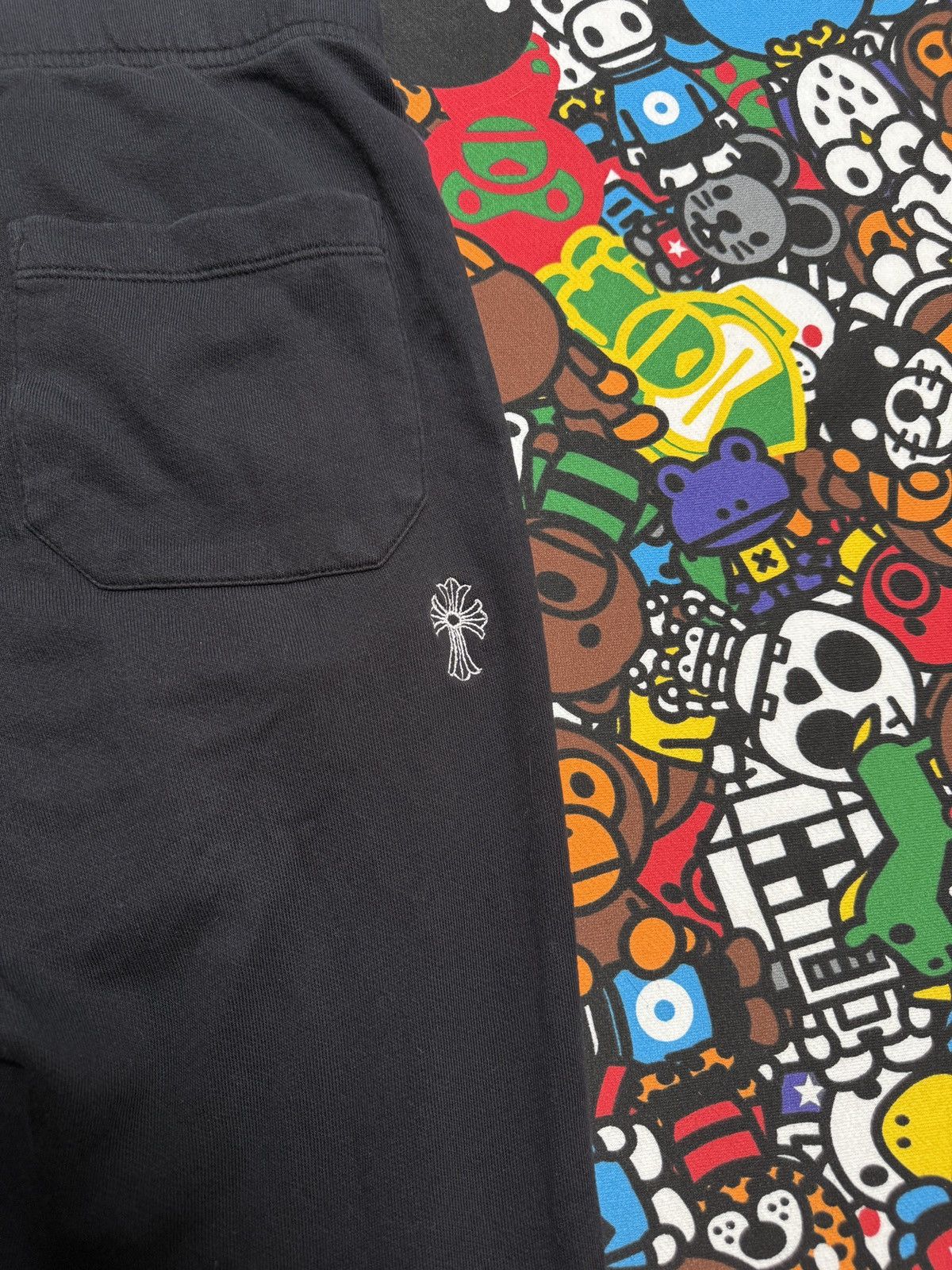 Chrome Hearts Chrome Hearts Black Embroidered Logo Sweatpants Size US 30 / EU 46 - 11 Thumbnail