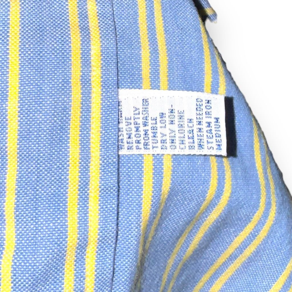 Polo Ralph Lauren 80s Blue & Yellow Polo Ralph Lauren Iconic Oxford Button Dow Size US L / EU 52-54 / 3 - 4 Thumbnail