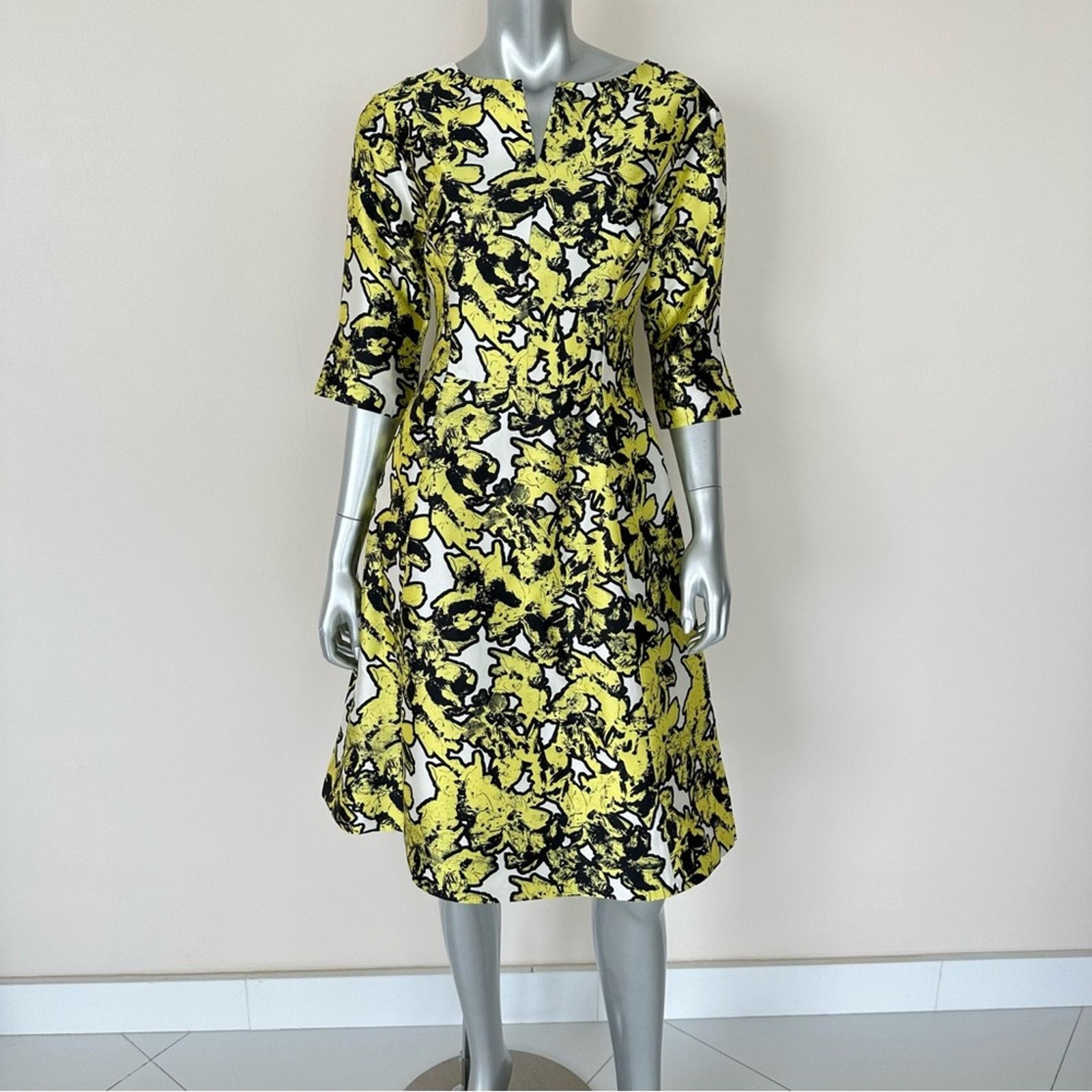 Oscar De La Renta Oscar De La Renta Floral Dress size 6 US Authentic 2500$ Size M / US 6-8 / IT 42-44 - 1 Thumbnail