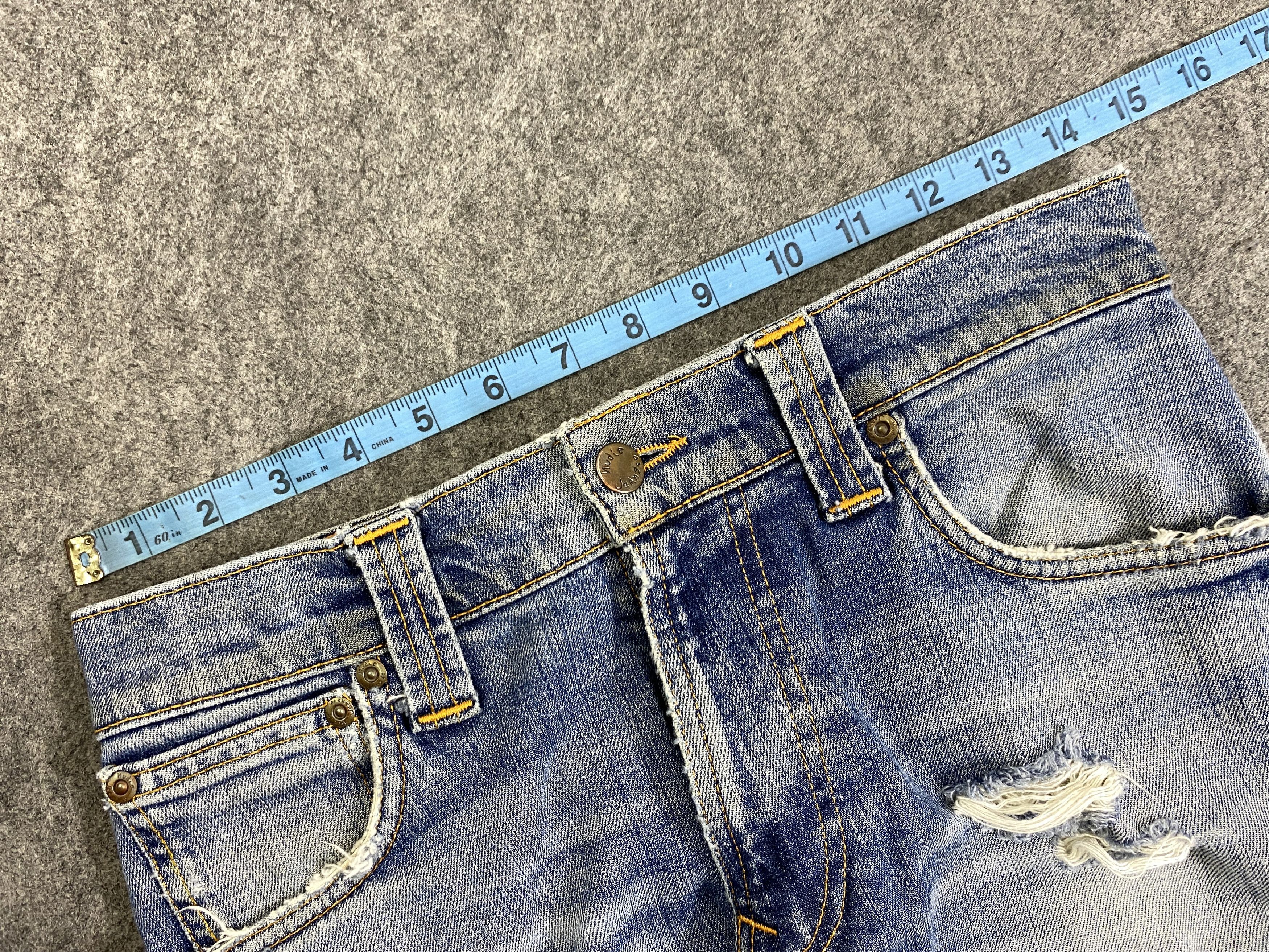 Nudie Jeans Faded Blue Vintage Nudie Jeans 29x31 Denim - JN3258 Size US 29 - 5 Thumbnail