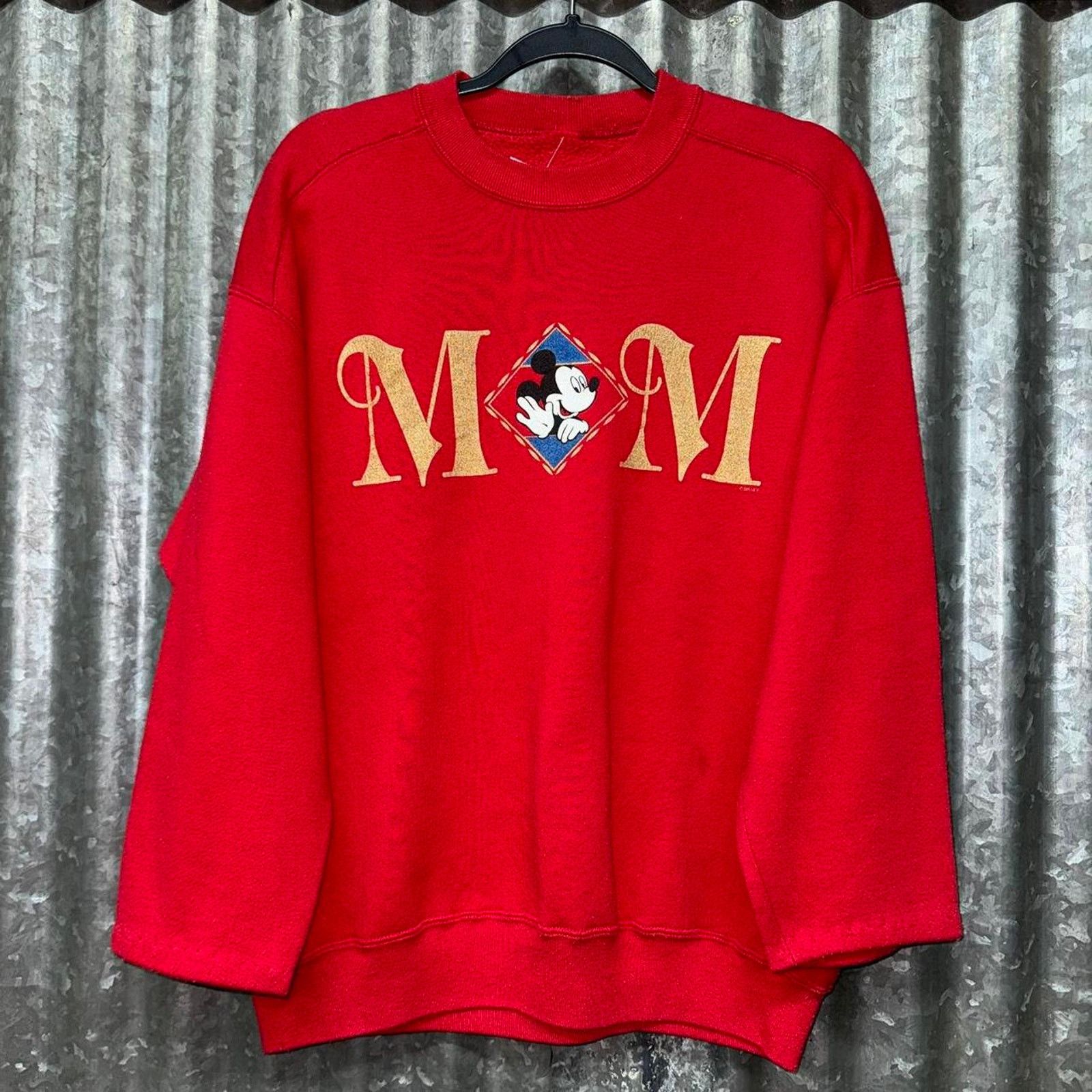 Disney Vintage 90s mickey mouse crewneck Size US L / EU 52-54 / 3 - 1 Thumbnail