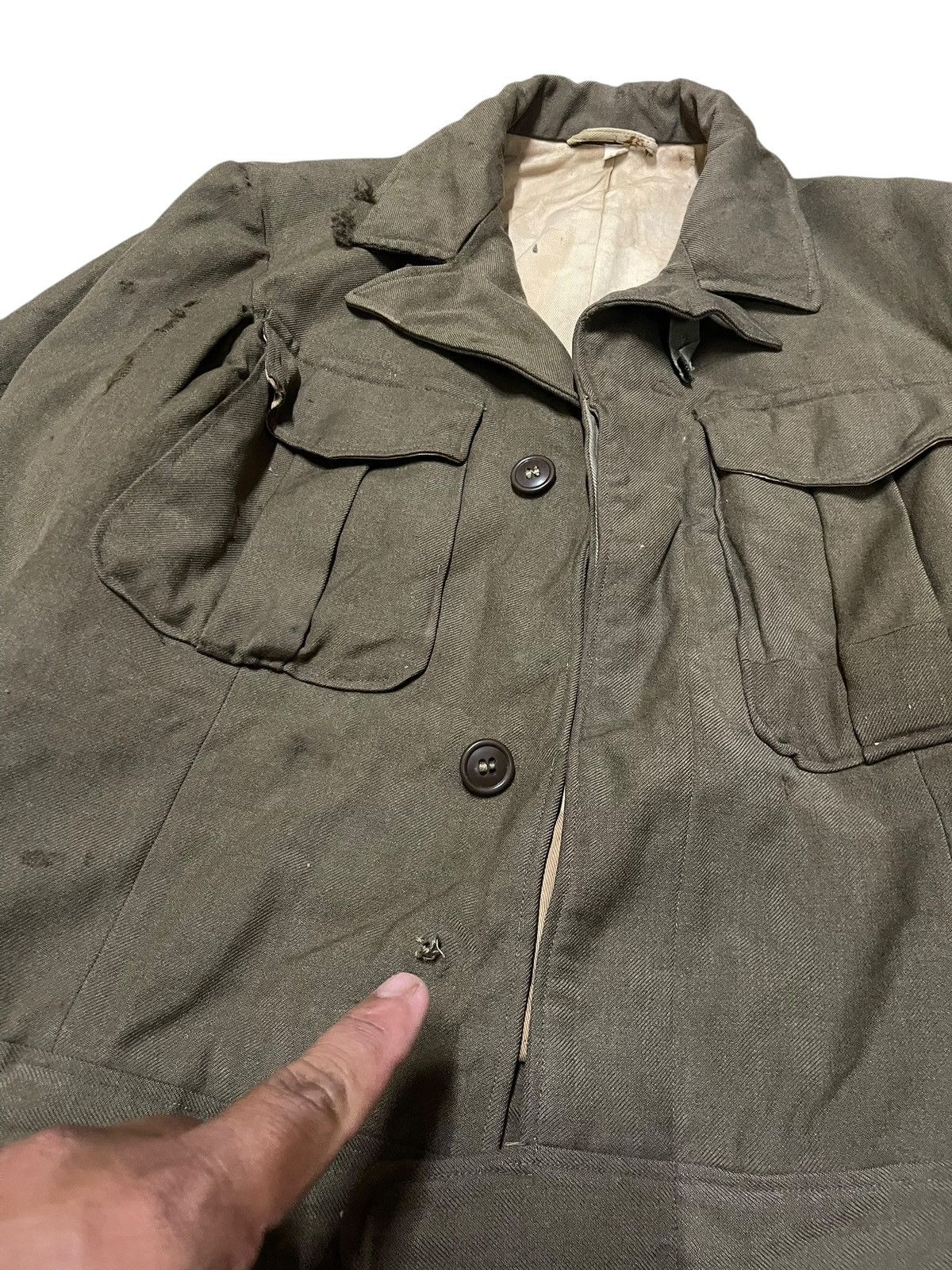 Vintage True Vintage 60s Field Military jacket WWII Size US S / EU 44-46 / 1 - 9 Thumbnail