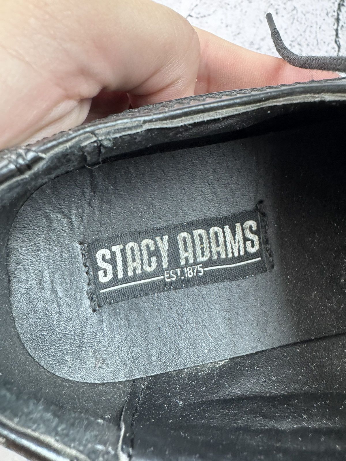 Stacy Adams Black High Quality Leather Loafers Vintage Y2k Italy Hype Size US 7 / EU 40 - 7 Thumbnail