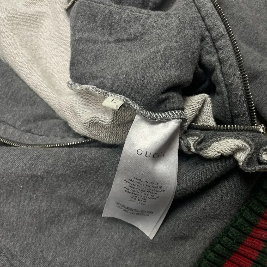 Gucci Gucci Hoodie Zip with pattern Size: fit XS Size XS / US 0-2 / IT 36-38 - 4 Thumbnail