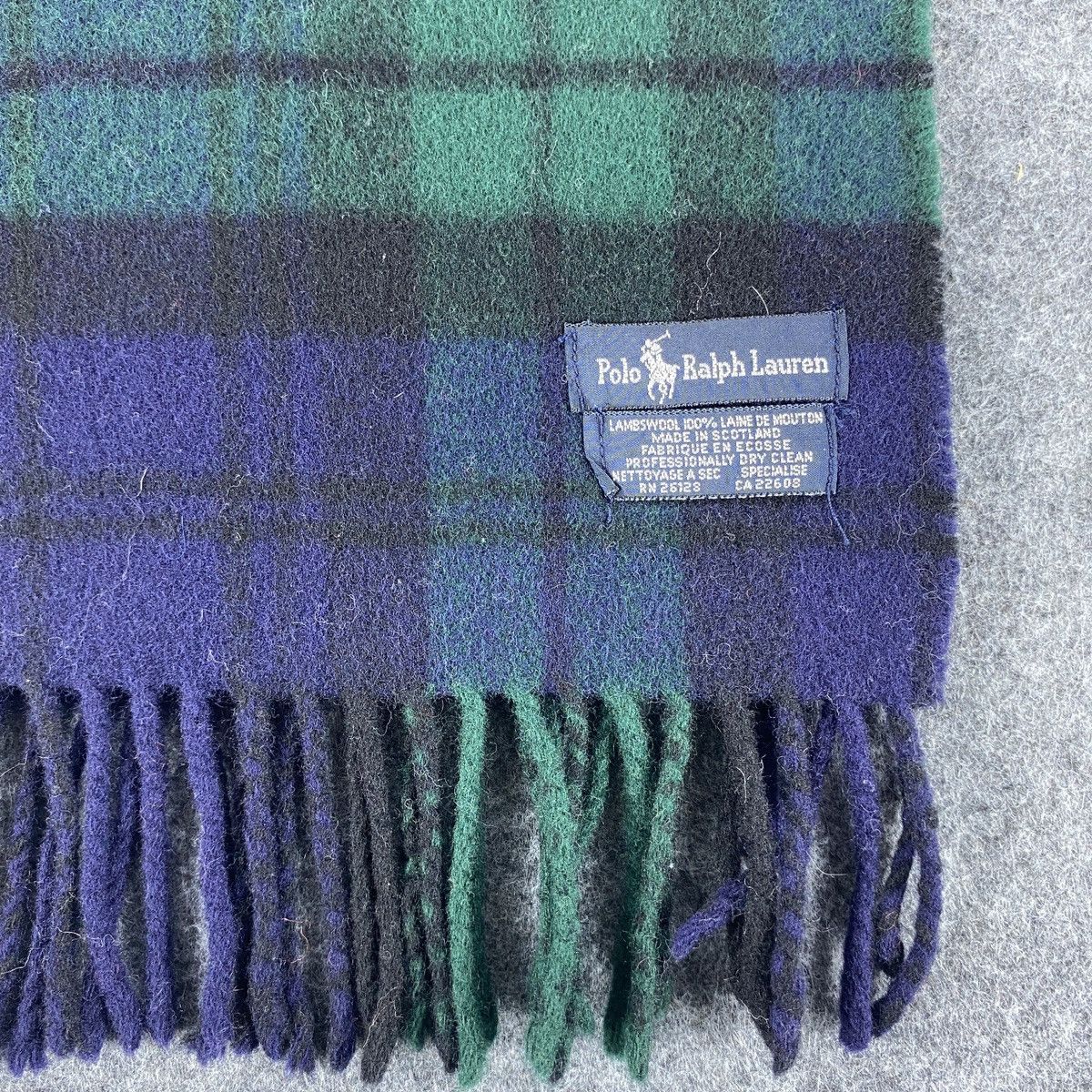 Polo Ralph Lauren × Vintage Polo Ralph Lauren Scarf # D572 # Muffler # Neckwear Size ONE SIZE - 2 Thumbnail