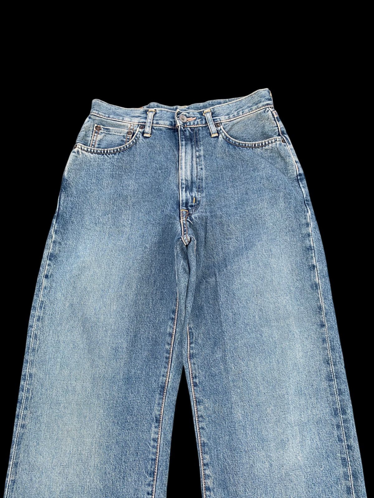 Kapital VINTAGE SOMETHING EDWIN SELVEDGE BAGGY DISTRESSED DENIM Size US 28 / EU 44 - 6 Thumbnail
