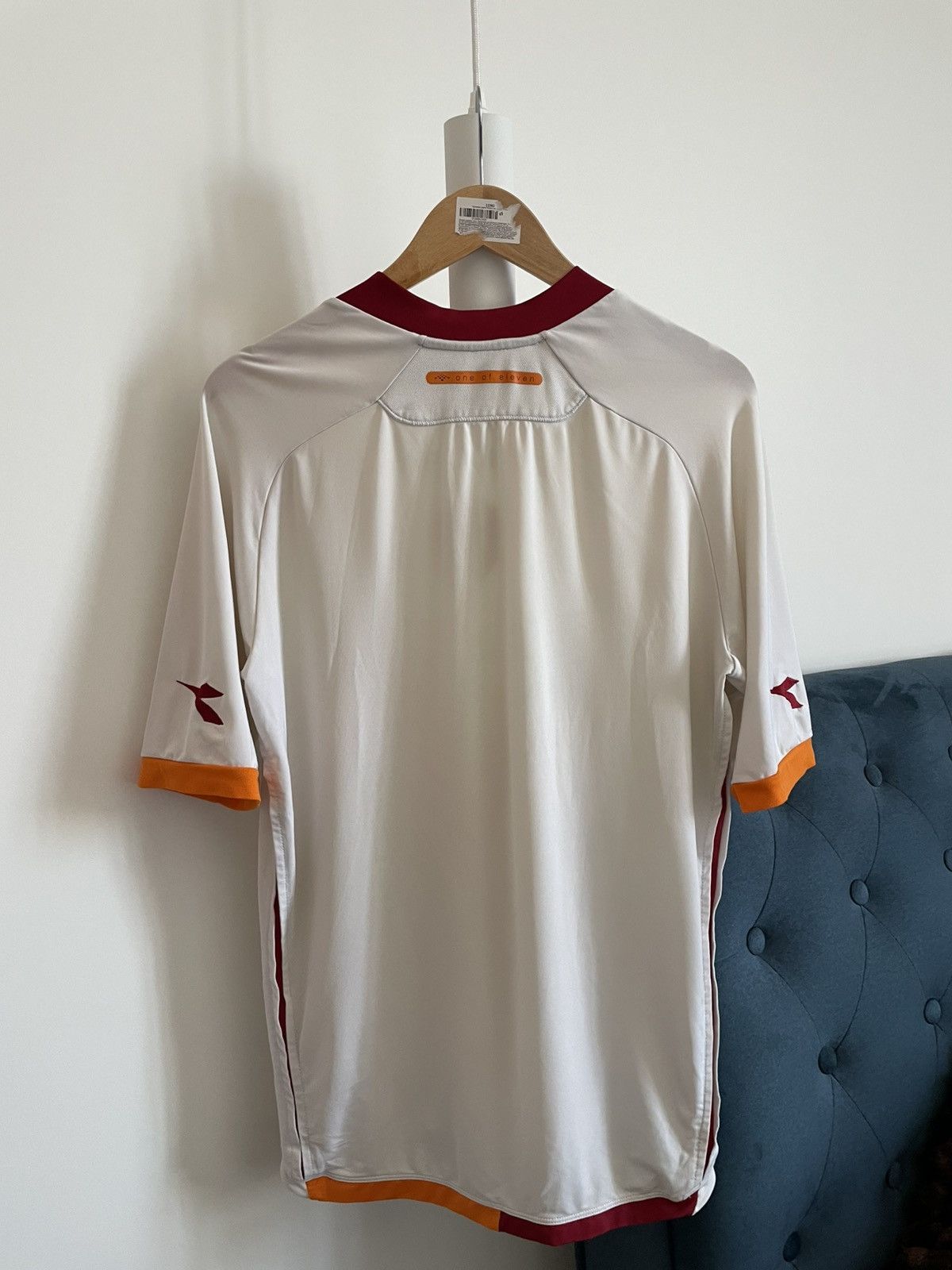Diadora Vintage Diadora Roma 2006/2007 Away Football Shirt Jersey Size US M / EU 48-50 / 2 - 3 Thumbnail