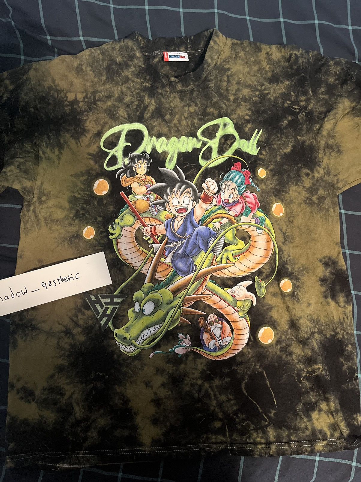 Hypland × Japanese Brand Dragon Ball SHENRON AIR BRUSH SHIRT (TYE DYE) Size US L / EU 52-54 / 3 - 2 Thumbnail