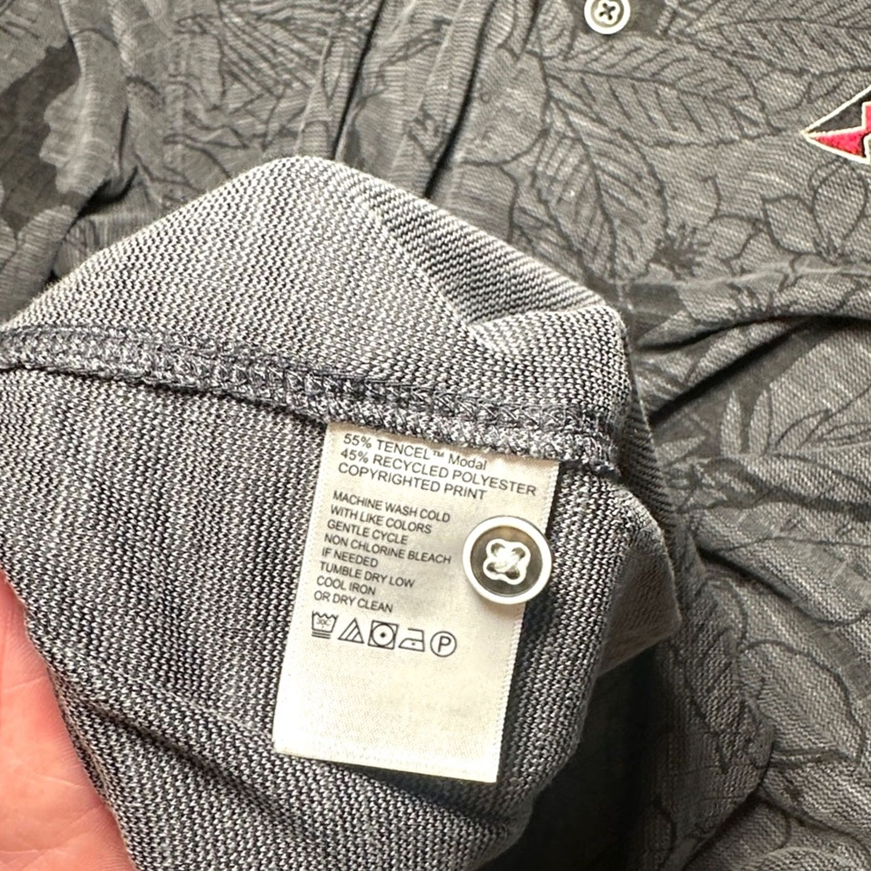 Tommy Bahama Tommy Bahama Arizona Diamondbacks Hawaiian Floral Modal Blend Polo Medium Gray Mens Regular Size M Size US M / EU 48-50 / 2 - 7 Thumbnail