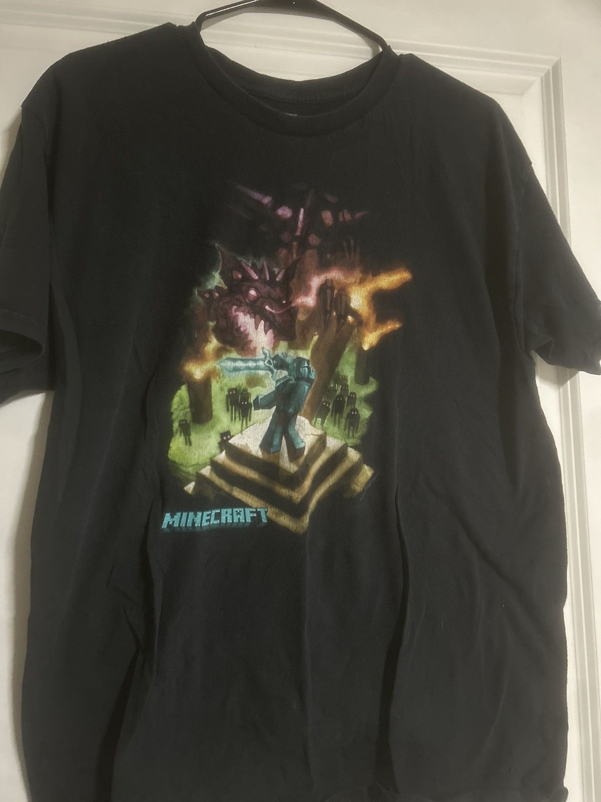 Vintage Minecraft shirt Size US L / EU 52-54 / 3 - 1 Thumbnail