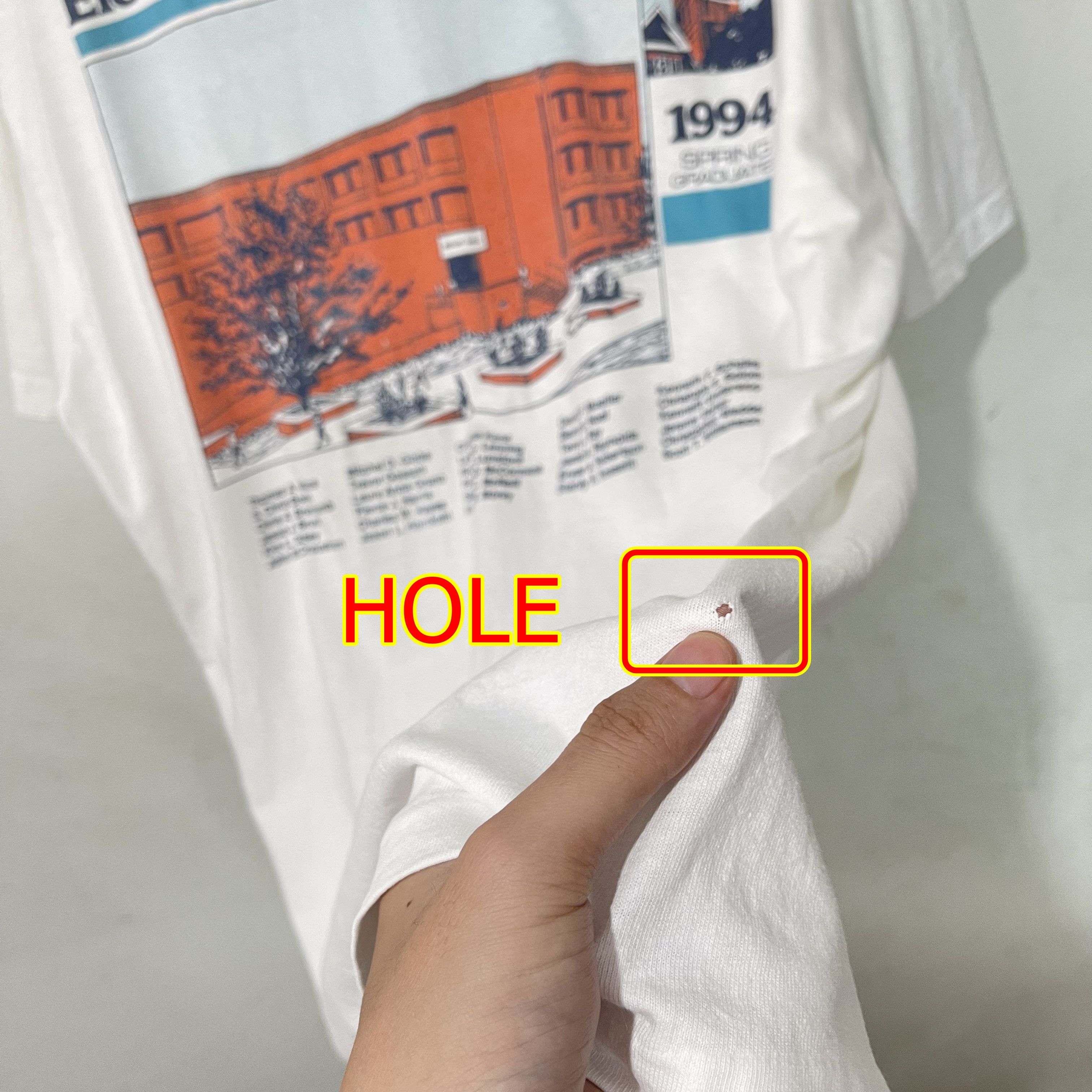 Vintage Vintage 1994 Auburn University Pocket Tee Size US L / EU 52-54 / 3 - 12 Thumbnail
