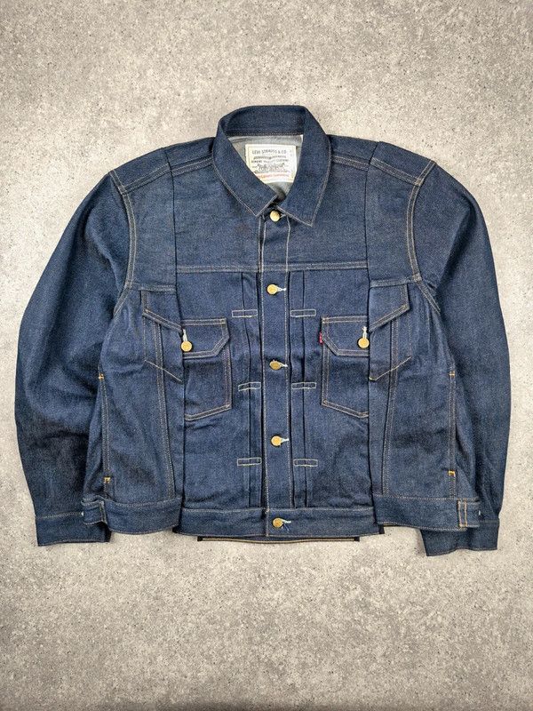 sacai x LEVI'S Denim Jacket MEN'S size 2 Levi's Sacai Men's Navy