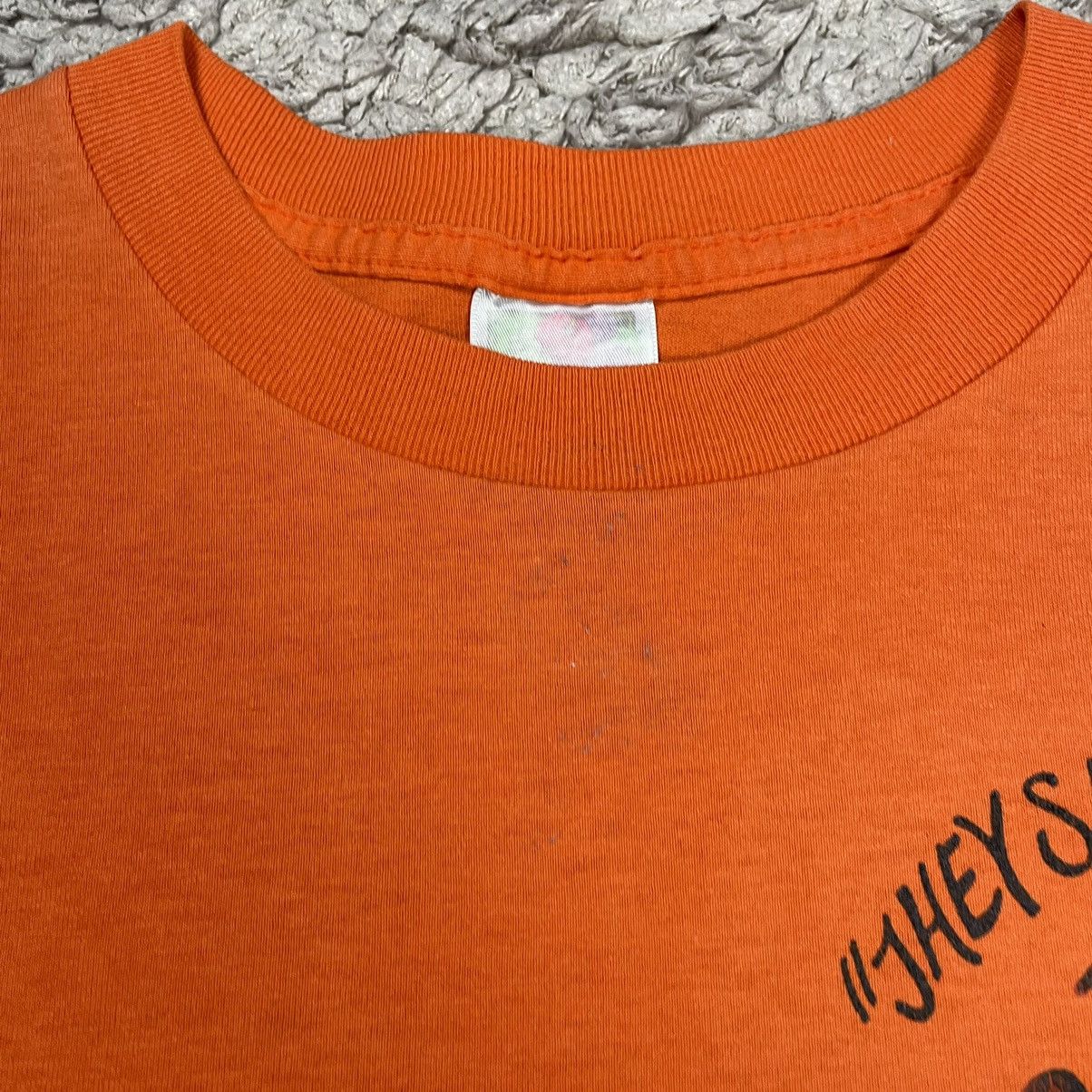 Vintage Vintage Art Keith Haring Parody T-shirt Size US L / EU 52-54 / 3 - 13 Thumbnail