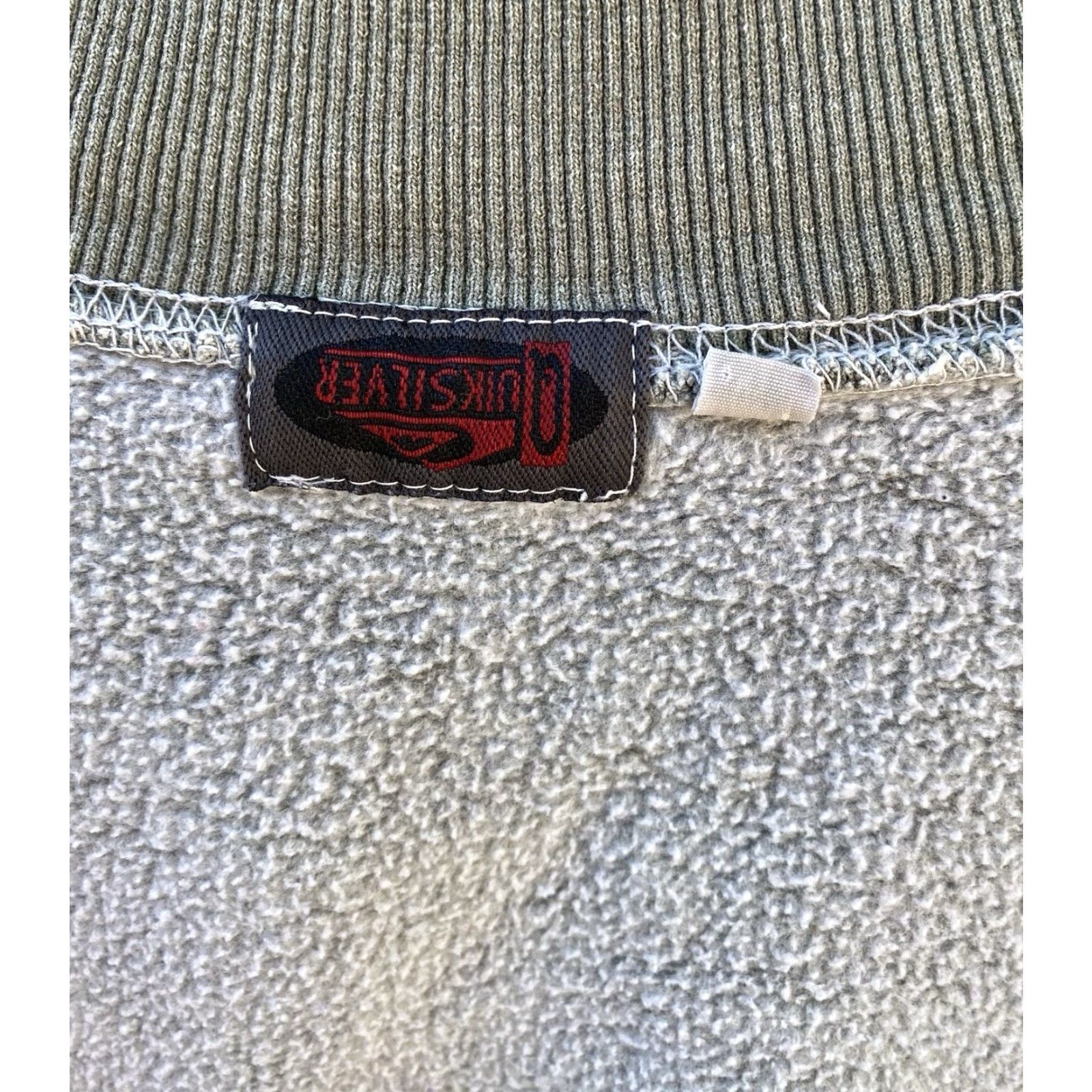 Quiksilver VINTAGE Quicksilver Sweatshirt Raglan Henley Zipper Pullover Green XL Men Long Sleeve Casual Beach 80s 90s Size US XL / EU 56 / 4 - 5 Thumbnail