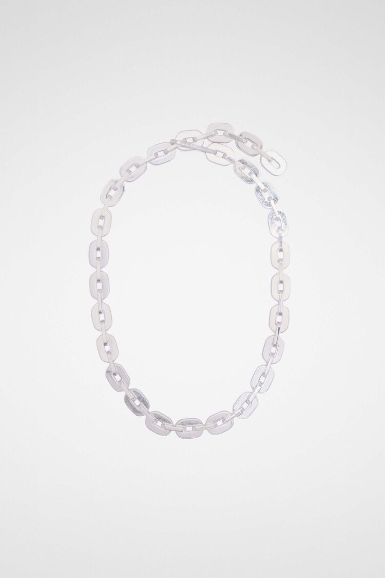 Jil Sander o1w1db10925 Size: OS / Necklace in Silver Size ONE SIZE - 1 Thumbnail