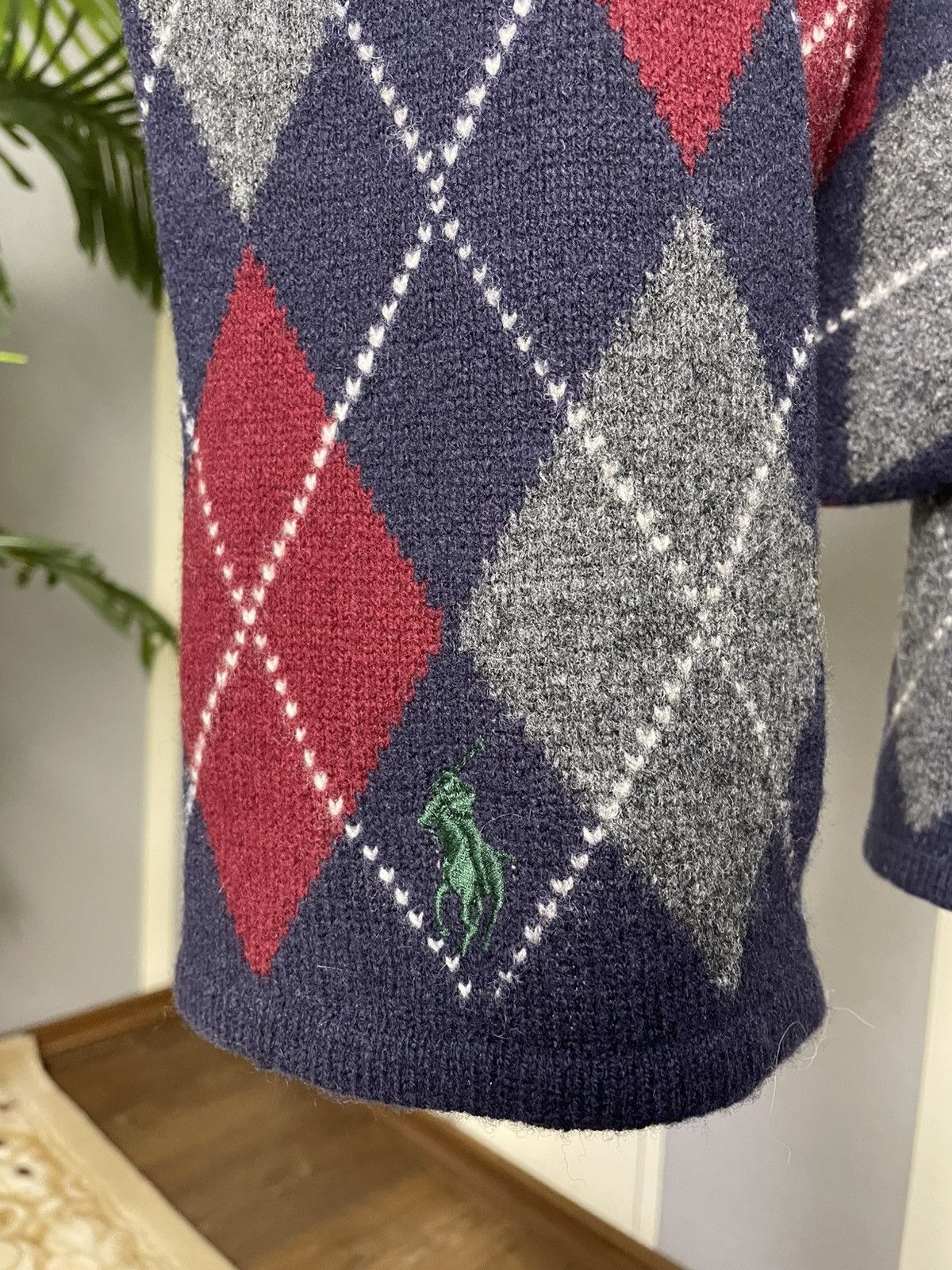 Polo Ralph Lauren Vintage Polo Ralph Lauren Small Logo Lambswool Size ONE SIZE - 2 Thumbnail