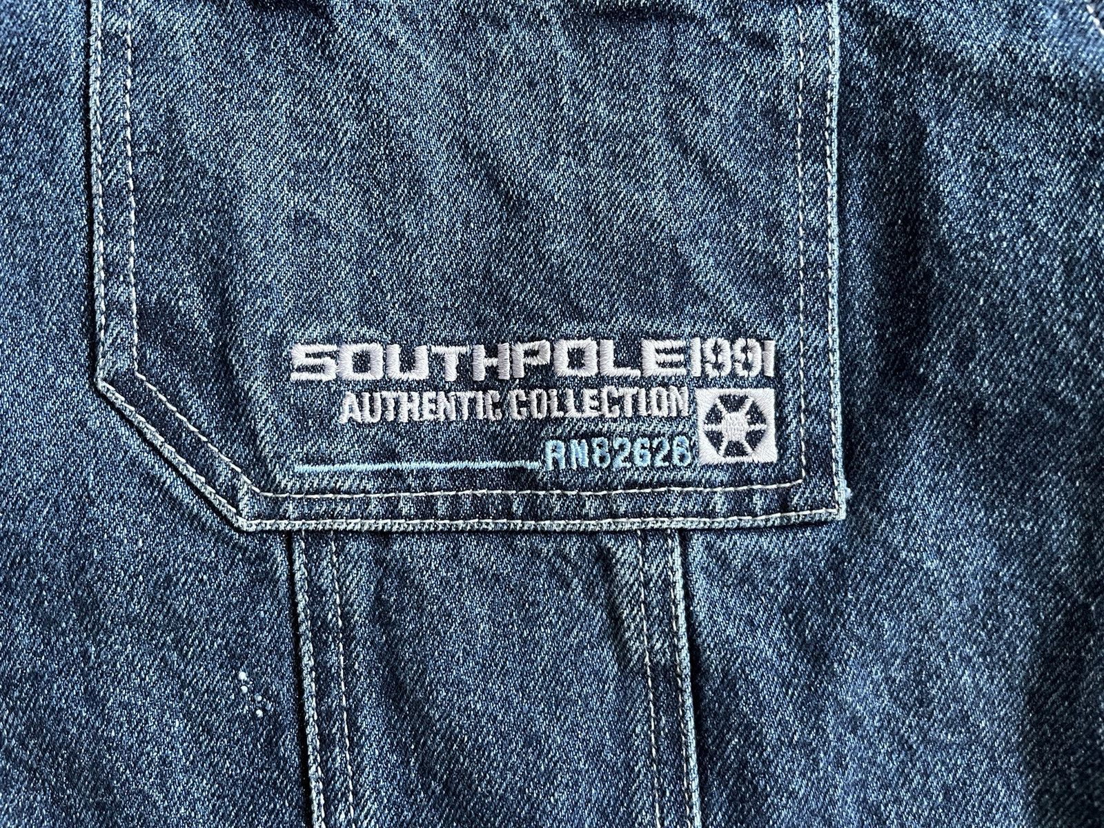 Southpole Southpole Vintage Hip-hop Denim Jacket Size US XL / EU 56 / 4 - 4 Thumbnail