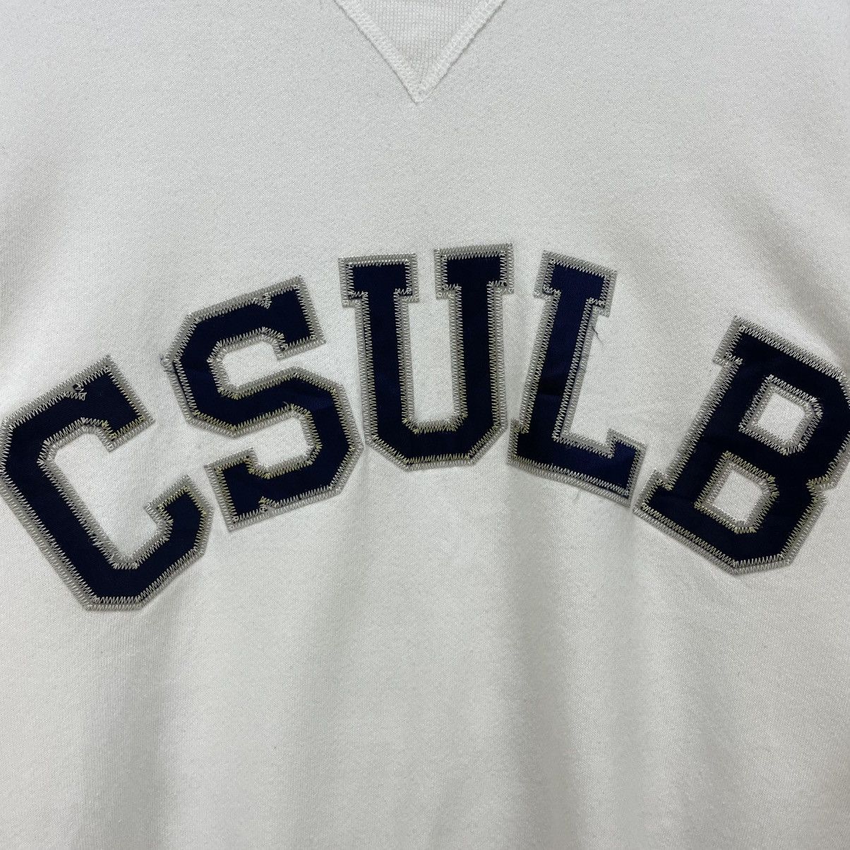 Russell Athletic 💥Vintage Rusell Spellout Csulb Sweatshirt Size US M / EU 48-50 / 2 - 5 Thumbnail