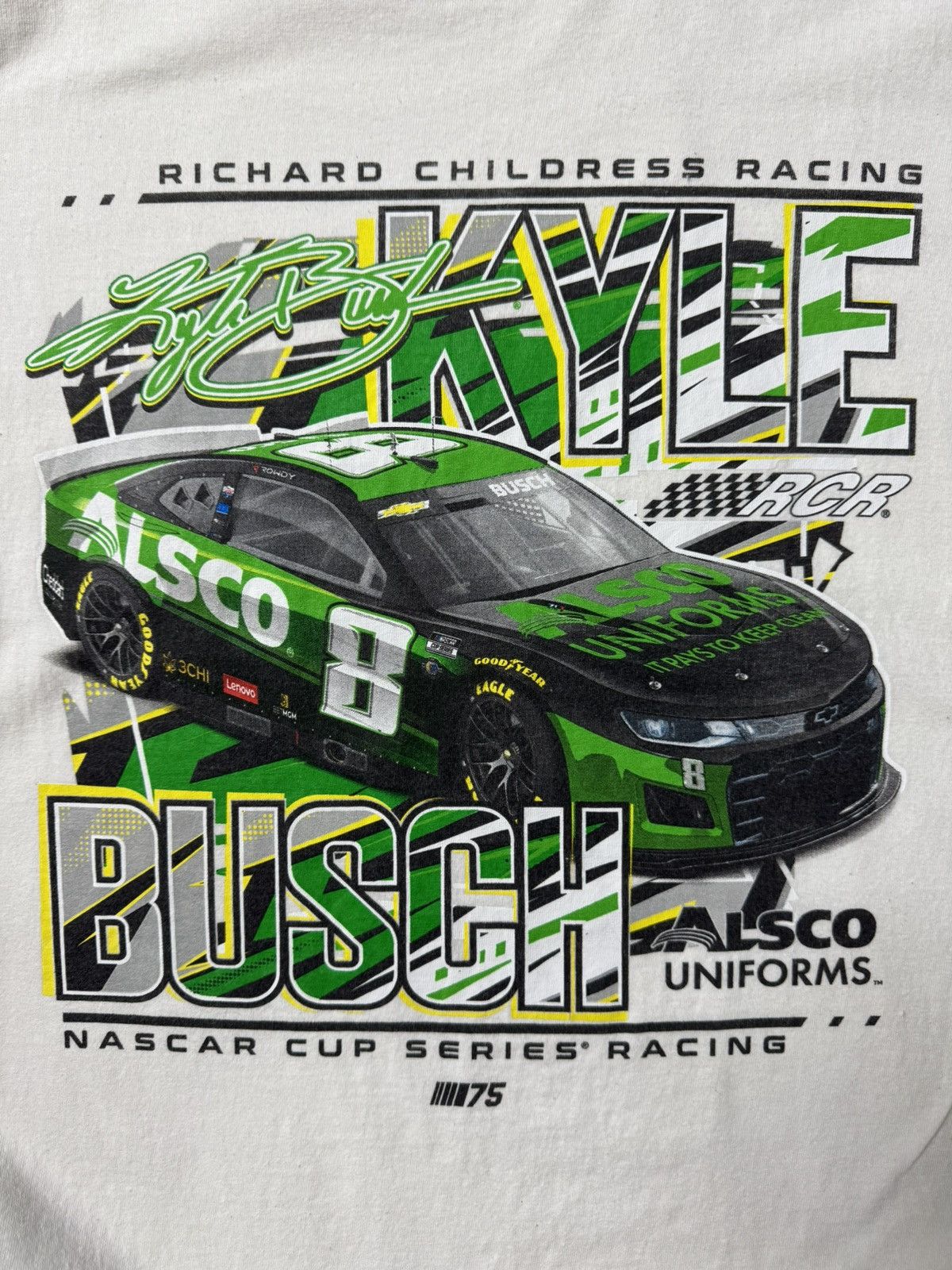 NASCAR × Vintage Nascar kyle busch tshirt Size US XL / EU 56 / 4 - 1 Thumbnail