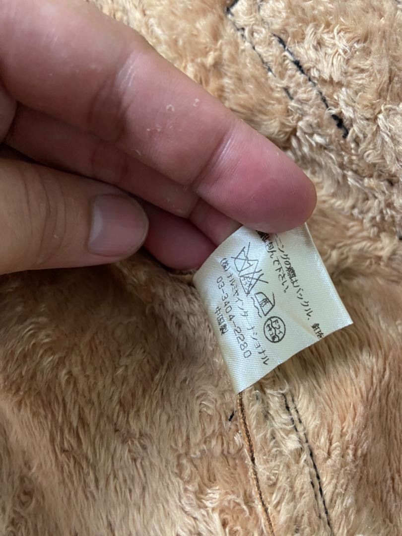 Japanese Brand Pink Papillon Leather Jacket with Shearling Lining (202) Size US XXS / EU 40 - 4 Thumbnail