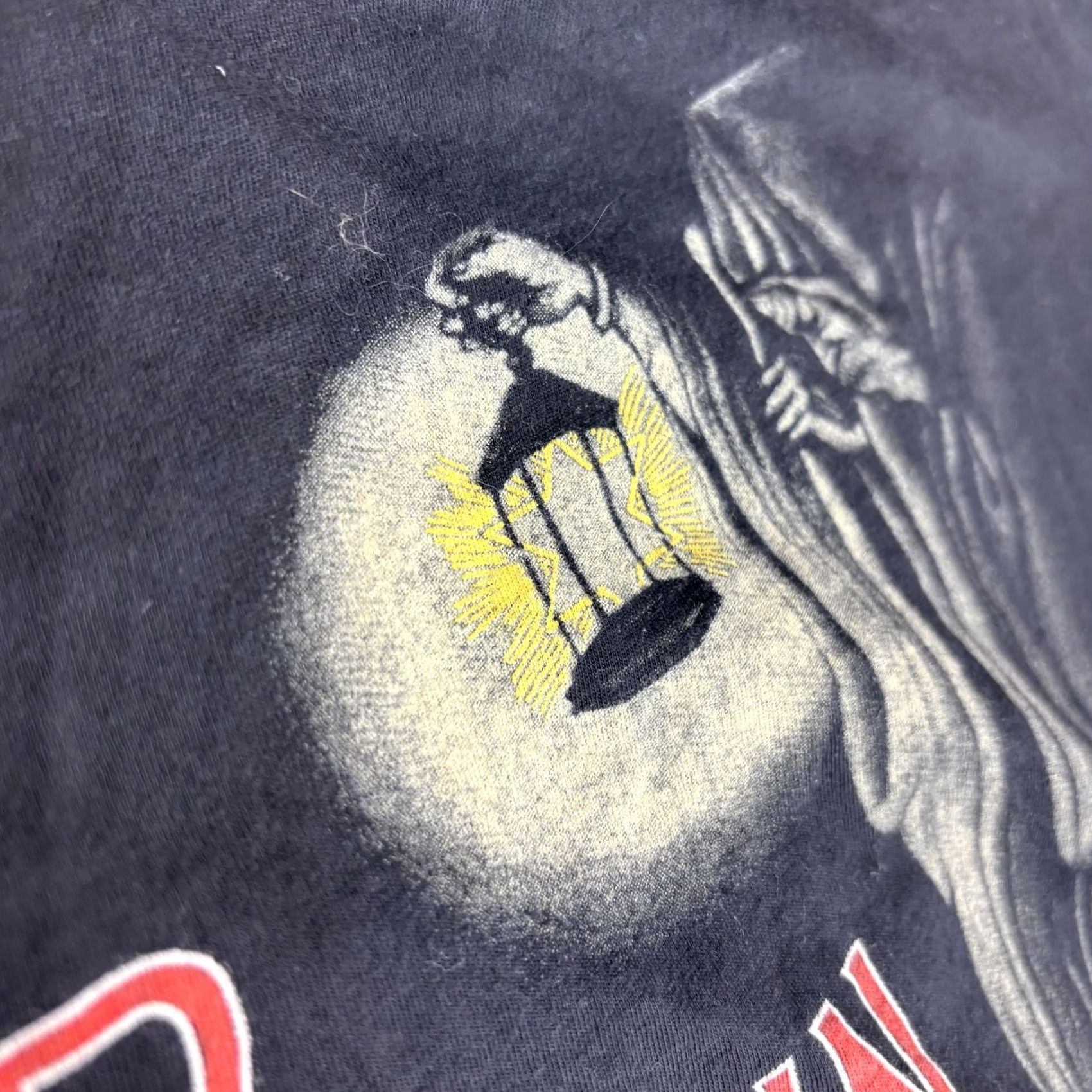 Vintage Led Zeppelin Shirt Mens 2XL Black Hermit Lantern Graphic Rock Band T-Shirt Tee Size US XXL / EU 58 / 5 - 2 Thumbnail