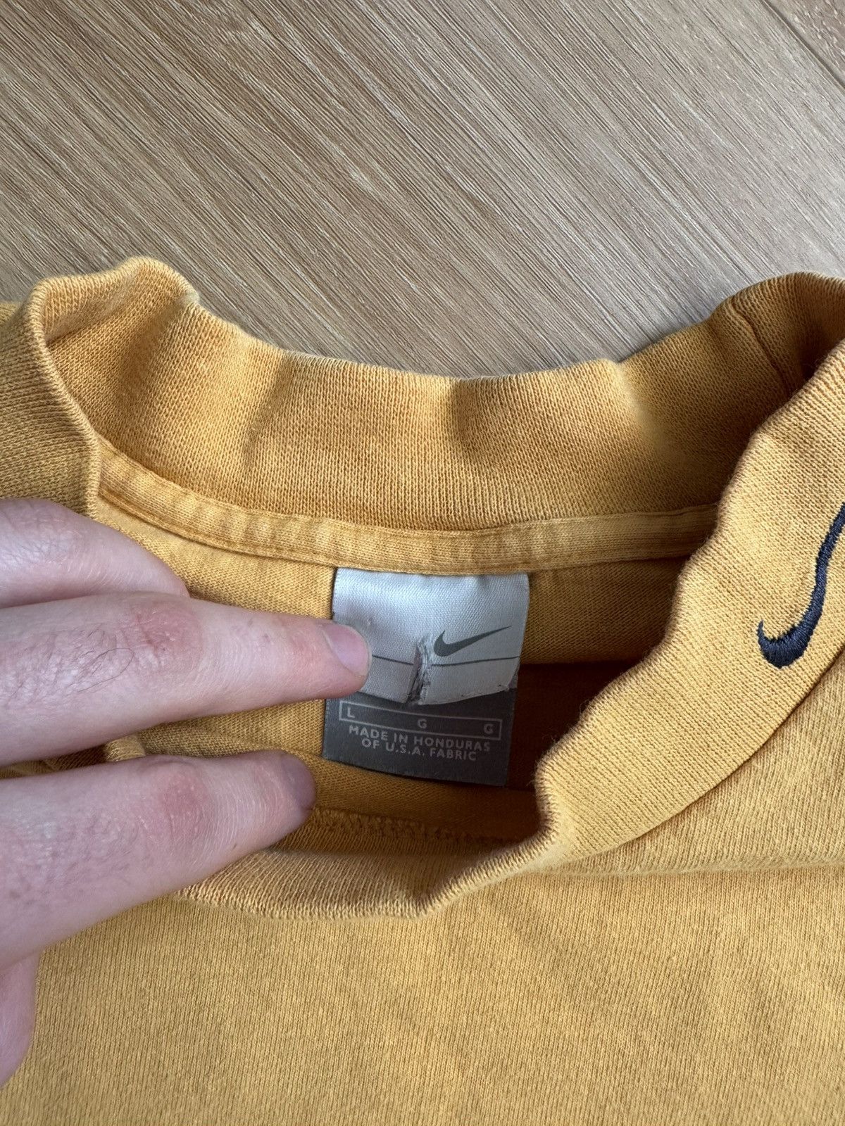 Nike Vintage Nike Mock Neck Silver Tag Size Large Size US L / EU 52-54 / 3 - 2 Thumbnail