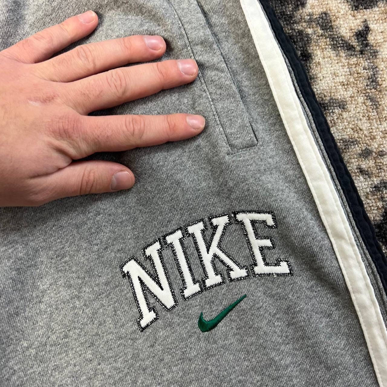 Nike Nike Big Logo Baggy Sweatpants Streetwear Style Size US 36 / EU 52 - 5 Thumbnail