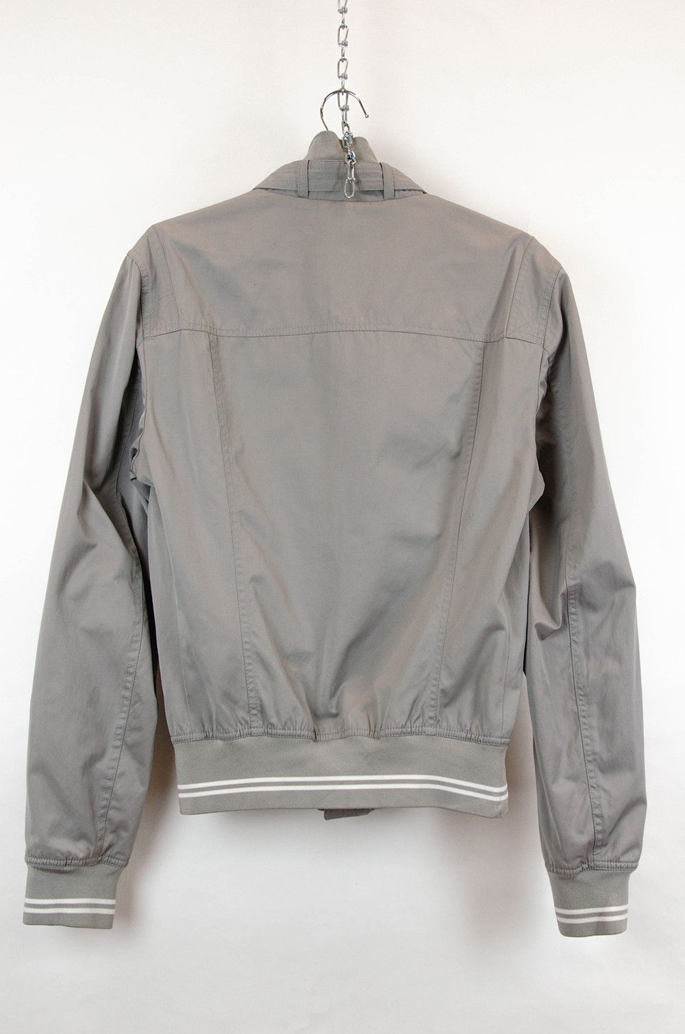 Dolce & Gabbana Dolce & Gabbana Grey Cotton Jacket IT48 Size US M / EU 48-50 / 2 - 2 Thumbnail