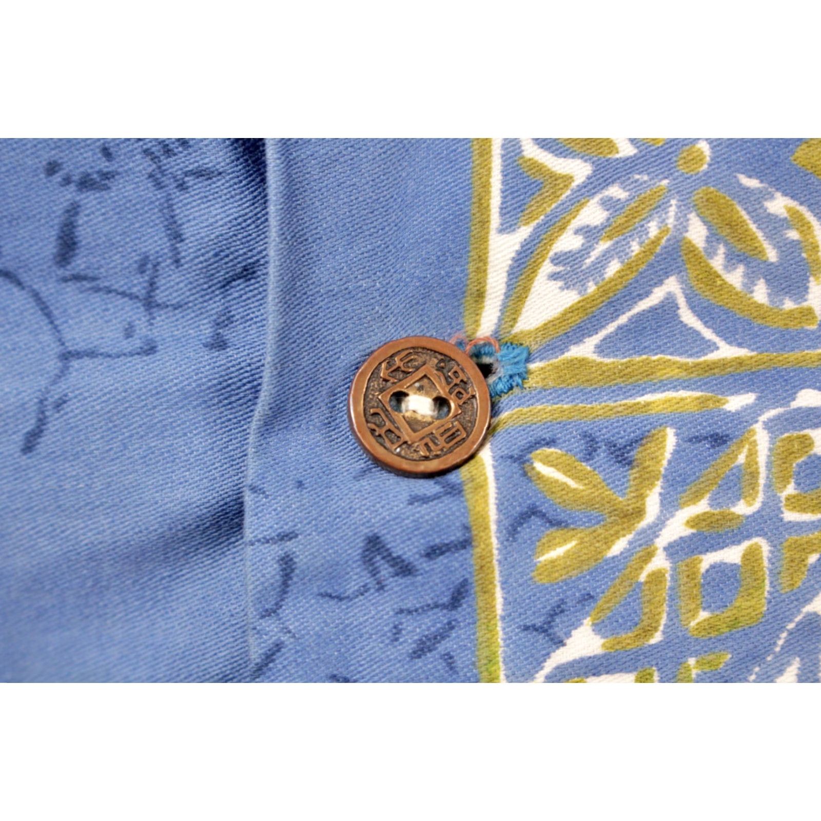 Catalina VINTAGE Men’s VTG 50s 60s Blue Hawaiian State Seal Print Shirt M 1960s Talina Size US M / EU 48-50 / 2 - 6 Thumbnail