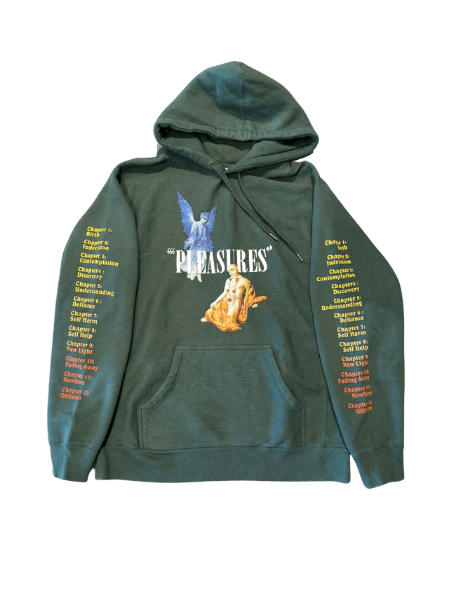 Pleasures Pleasures Krishna Logo Hoodie Green Size US L / EU 52-54 / 3 - 1 Thumbnail