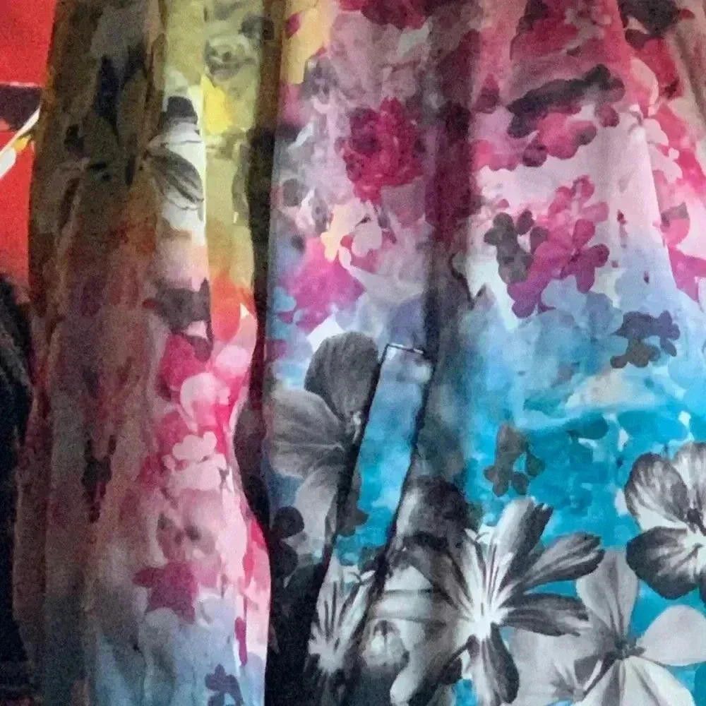 H&M H&M Floral Print Bomber Jacket Size XL / US 12-14 / IT 48-50 - 5 Thumbnail