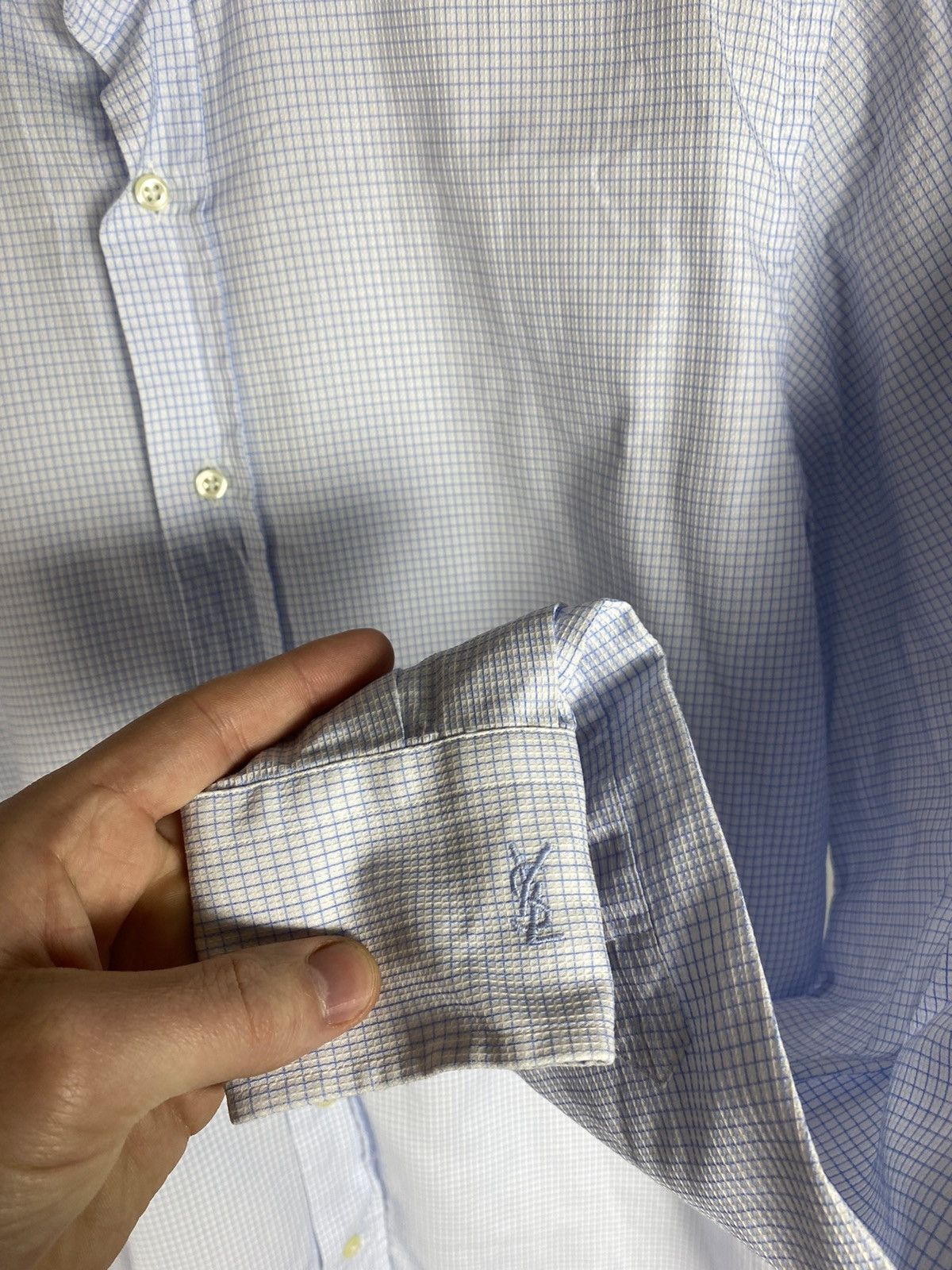 Yves Saint Laurent Vintage 90s YSL Yves Saint Laurent shirt Size US M / EU 48-50 / 2 - 6 Thumbnail