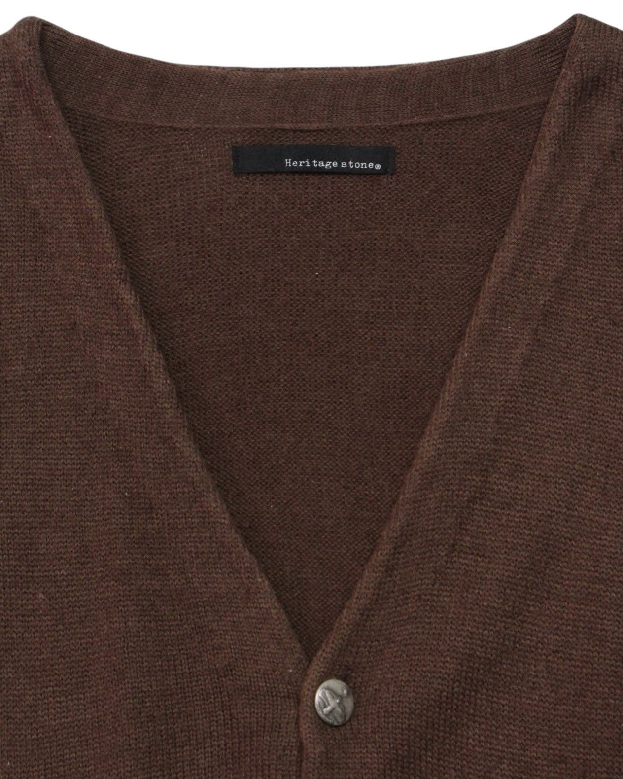 Hysteric Glamour 2000S HERITAGE STONE STRIPED HEM KNIT CARDIGAN Size US M / EU 48-50 / 2 - 2 Thumbnail