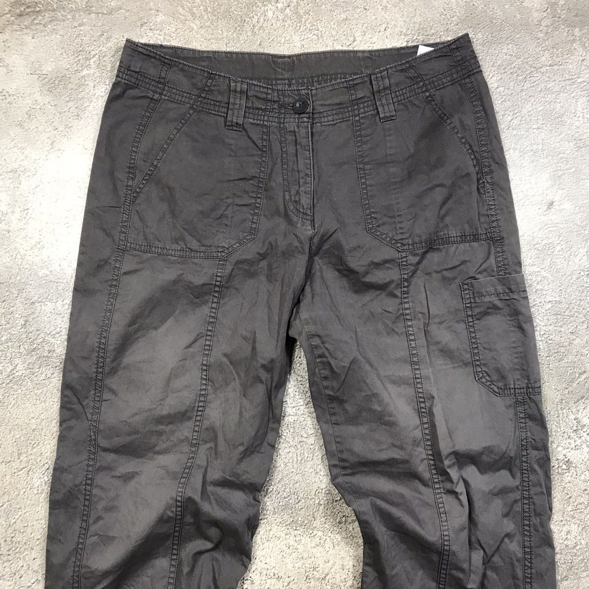 Vintage Vintage Y2K Baggy Cargo Pants Distressed Techwear Graphic 34 Size US 34 / EU 50 - 2 Thumbnail