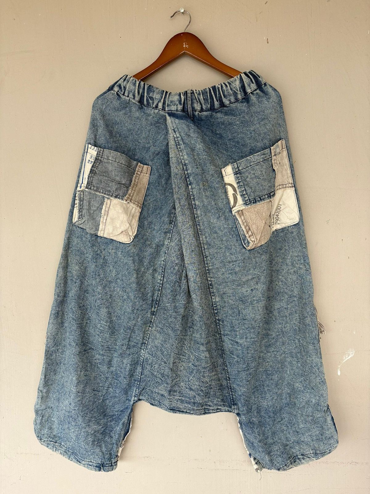 Japanese Brand × Vintage Rare El Redoe Haram pant Patch Work Design Kapital Inspired Size US 31 - 4 Thumbnail