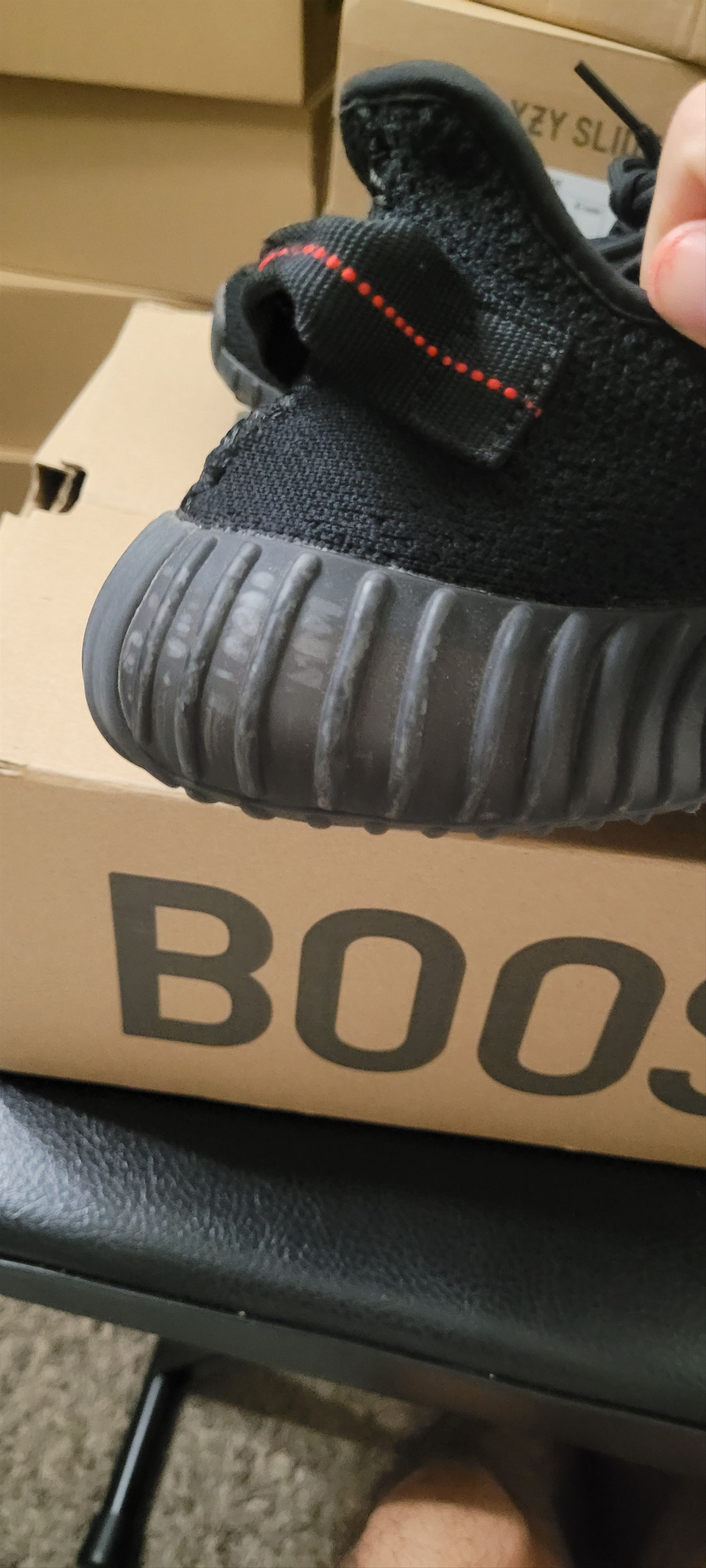 Adidas × Kanye West Adidas Yeezy 350 V2 Bred Size US 10 / EU 43 - 3 Thumbnail