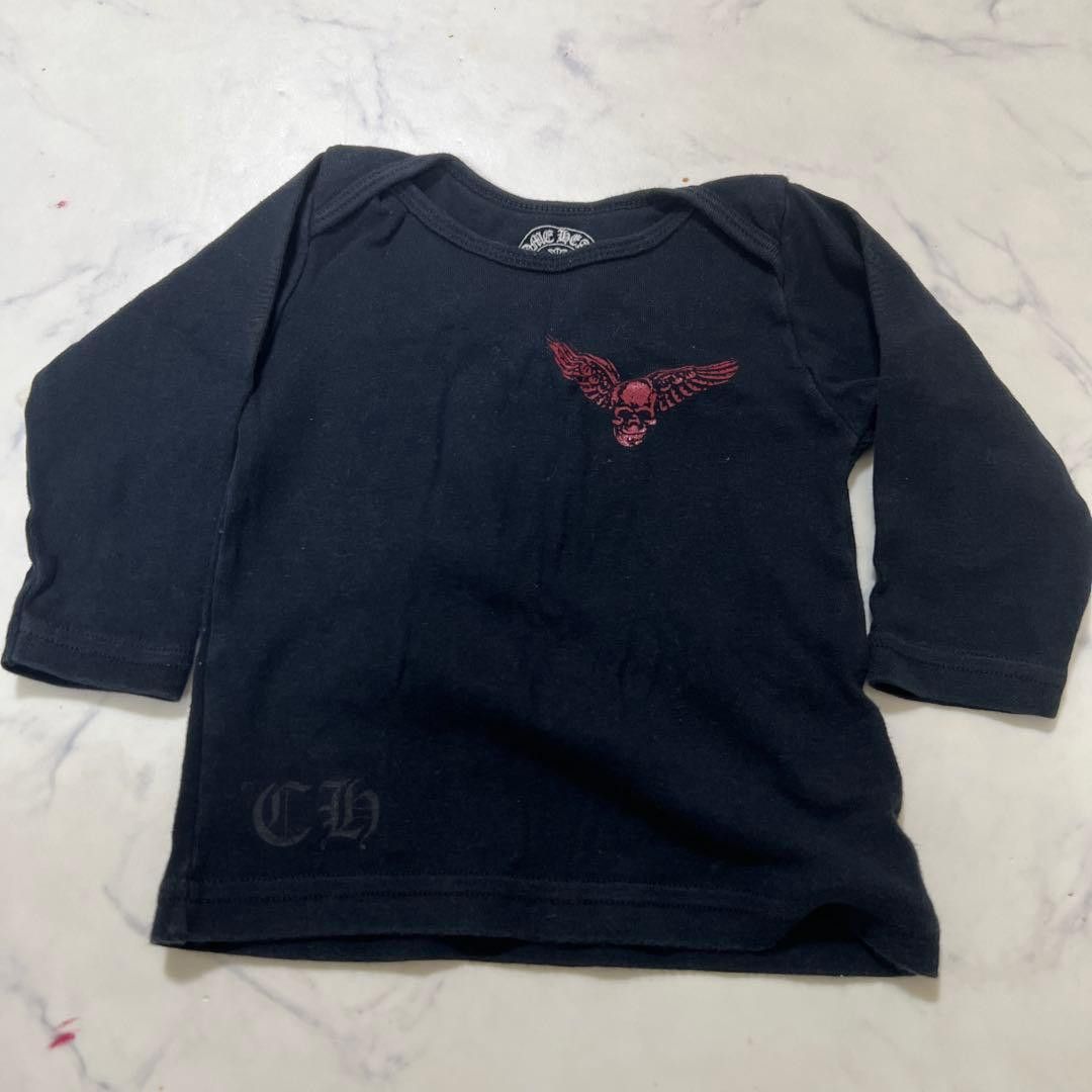Chrome Hearts CHROME HEARTS Kids' Long Sleeve T-Shirt Black Size 18m Size US S / EU 44-46 / 1 - 1 Thumbnail