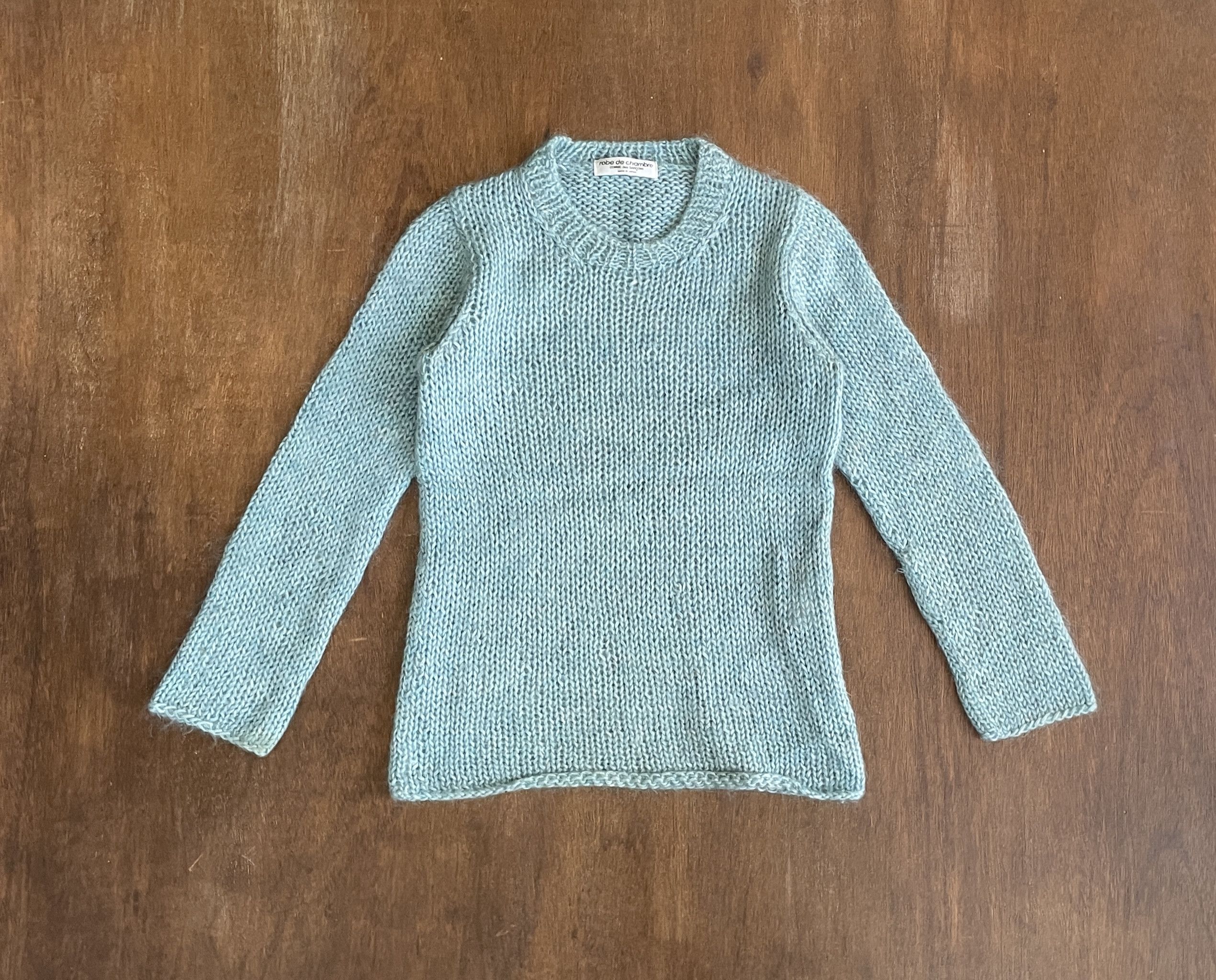 Comme des Garcons COMME des GARCONS Robe de Chambre 1999 Mohair Thick Sweaters Size S / US 4 / IT 40 - 1 Thumbnail