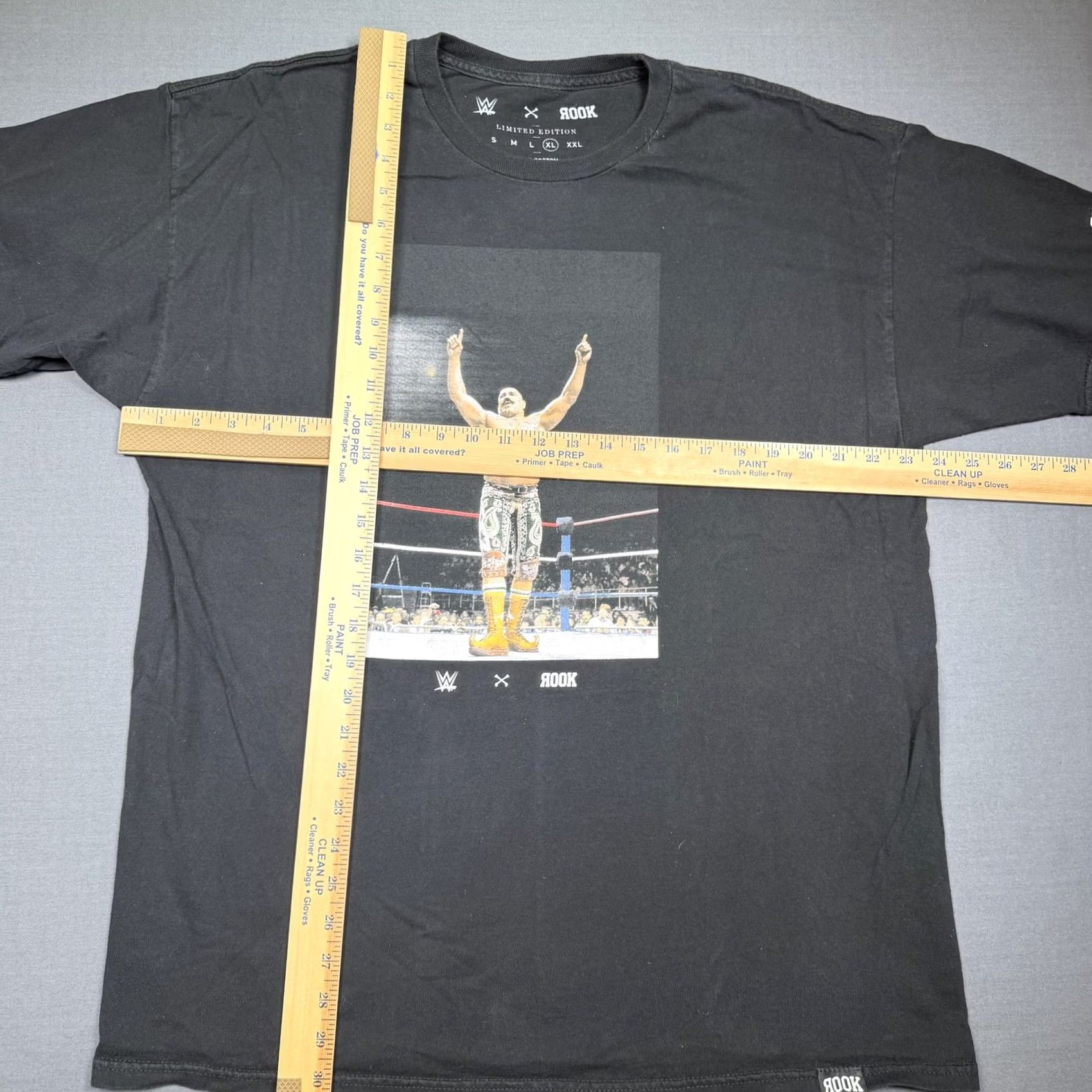 Vintage WWE Iron Sheik Rook Shirt Mens XL Black Wrestling Graphic Tee Limited Edition Size US XL / EU 56 / 4 - 6 Thumbnail