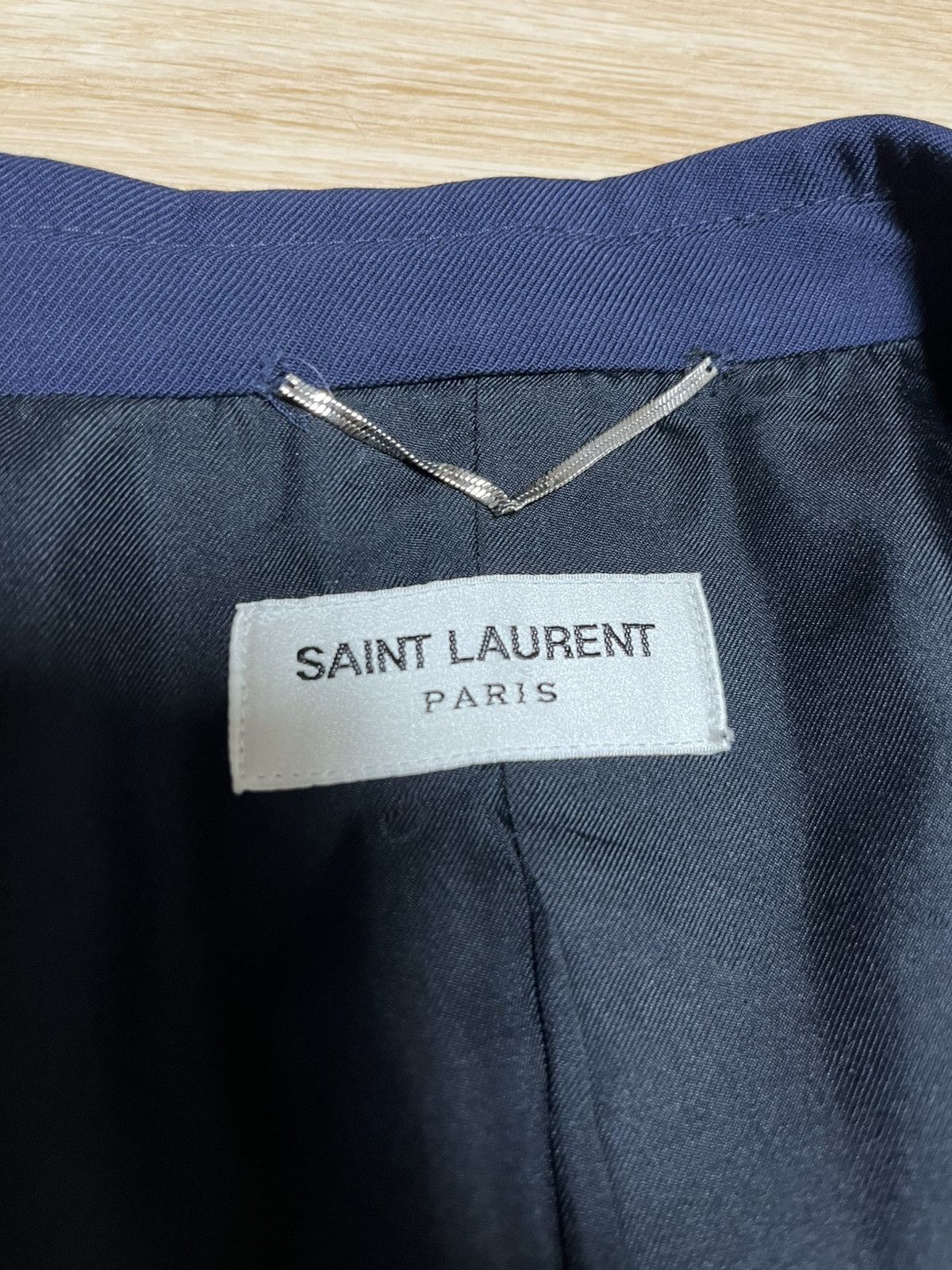 Saint Laurent Paris 56 Saint Laurent ss14 gold button blazer suit jacket Size 54L - 10 Thumbnail
